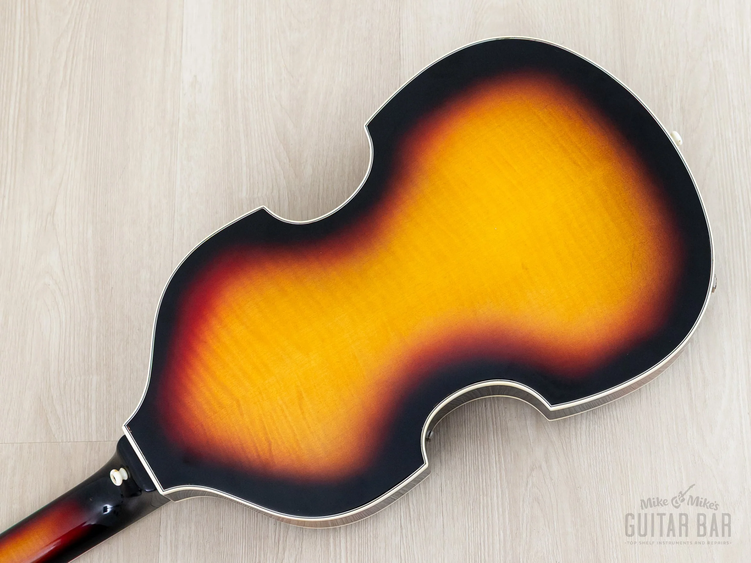 1966 Hofner 500/1 Beatle Bass Vintage Violin Bass Sunburst w/ Blade Pickups, Case - Image 16