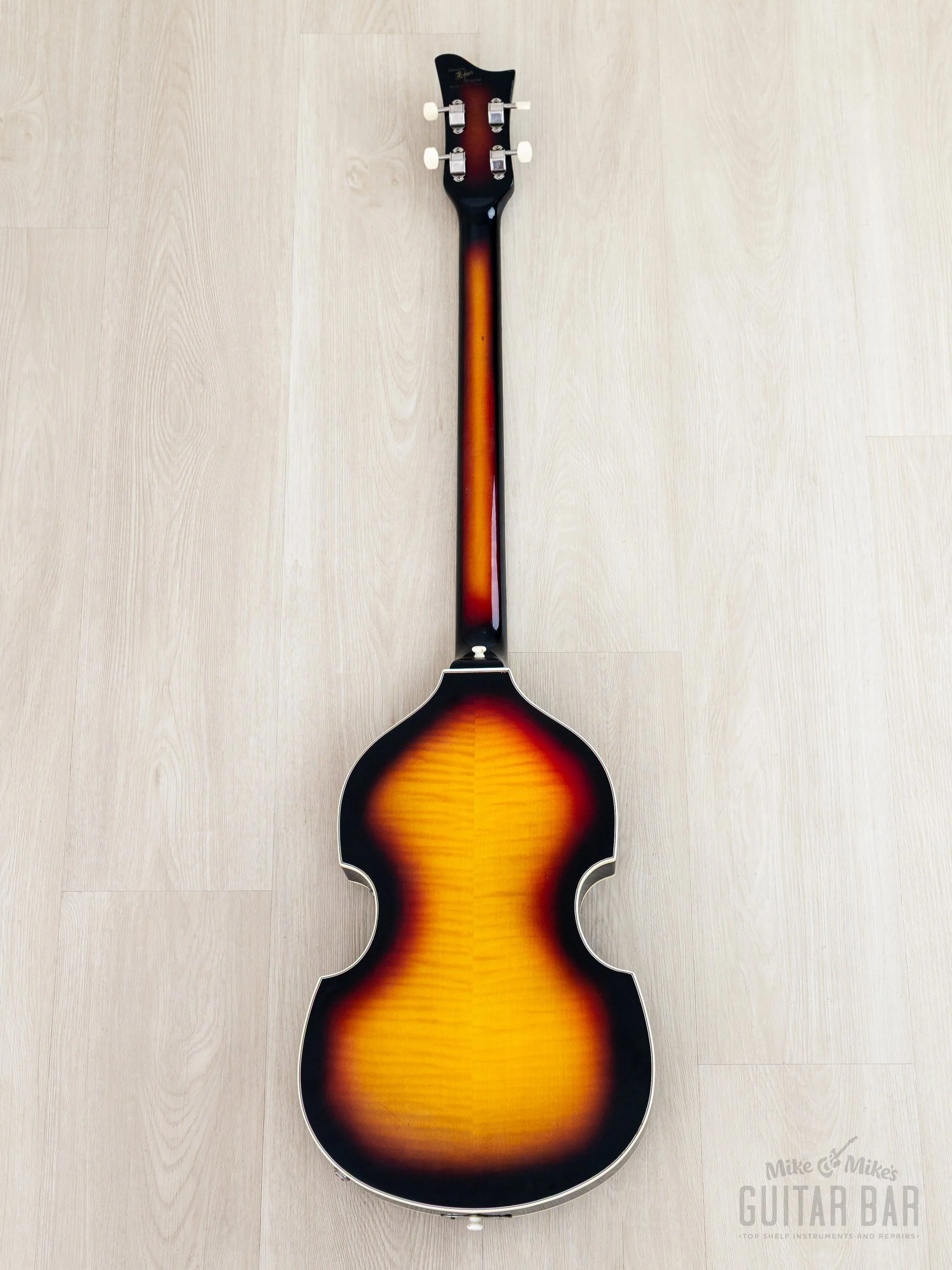 1966 Hofner 500/1 Beatle Bass Vintage Violin Bass Sunburst w/ Blade Pickups, Case - Image 3