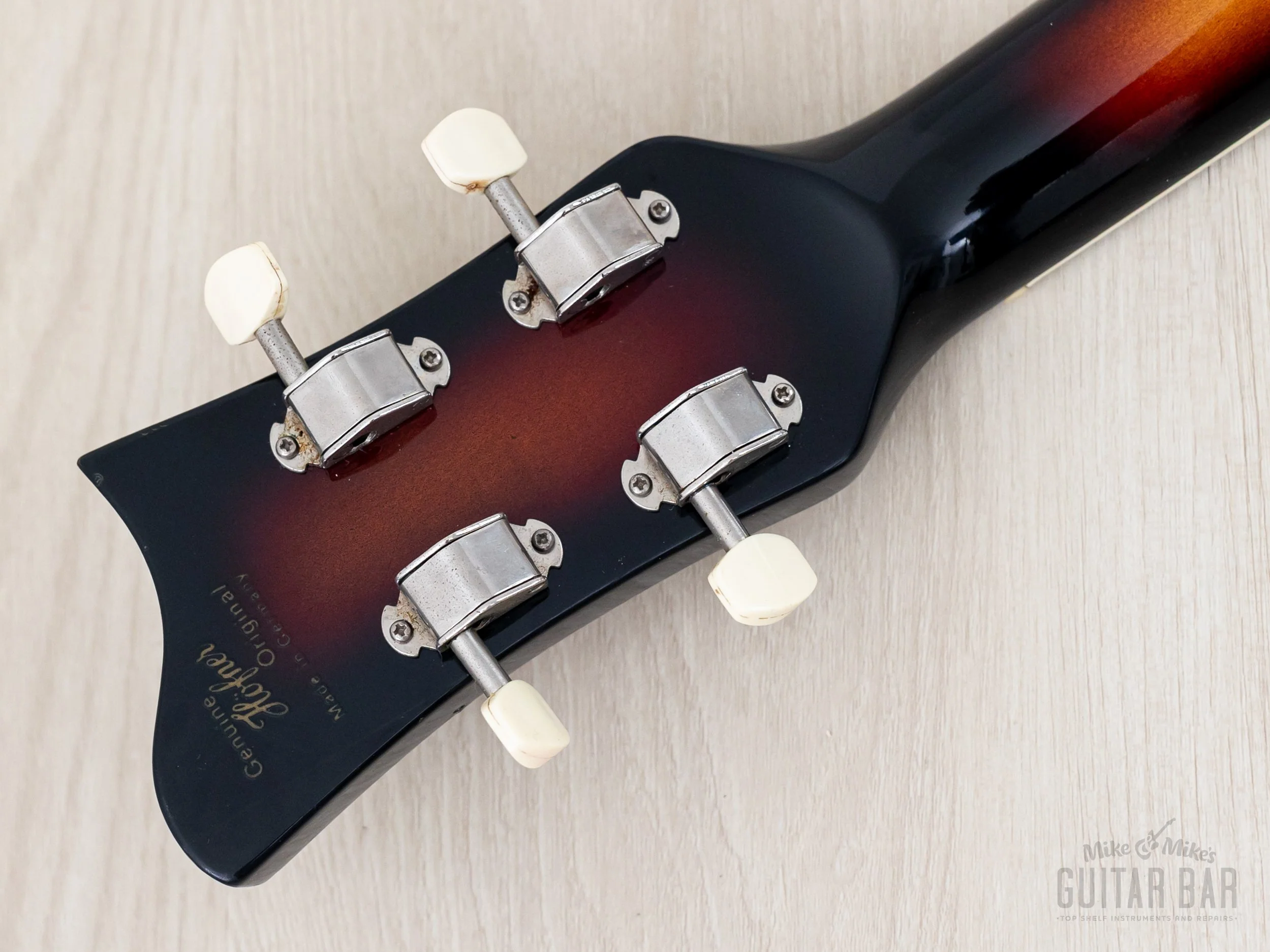 1966 Hofner 500/1 Beatle Bass Vintage Violin Bass Sunburst w/ Blade Pickups, Case - Image 5