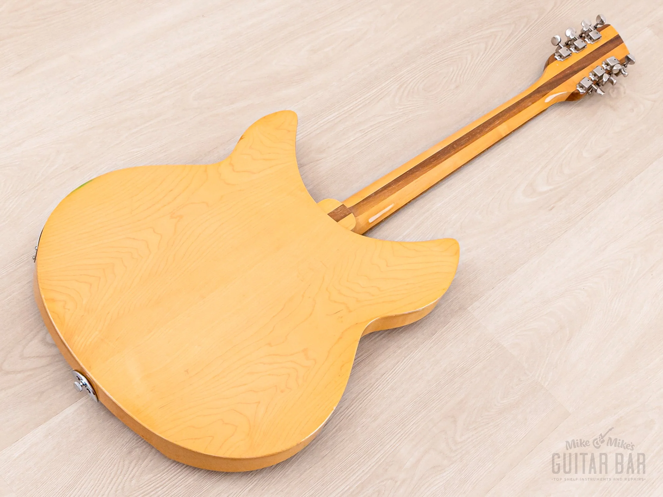 1966 Rickenbacker 330/12 Vintage 12-String Electric Guitar Mapleglo w/ Case - Image 14
