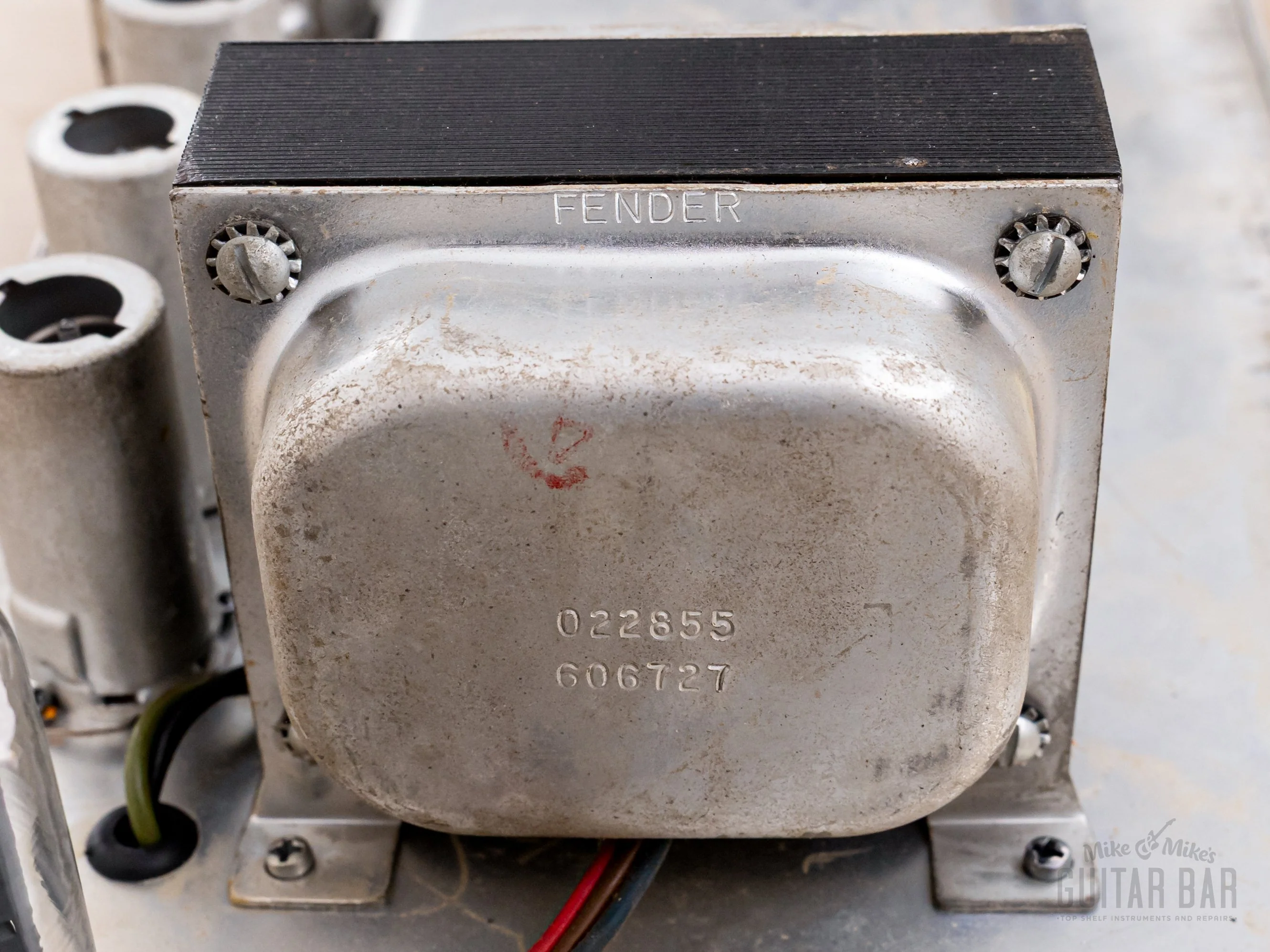 1967 Fender Super Reverb Black Panel Vintage Tube Amp w/ Cover & Ftsw, Fleet Foxes, Phil Ek-Owned - Image 17