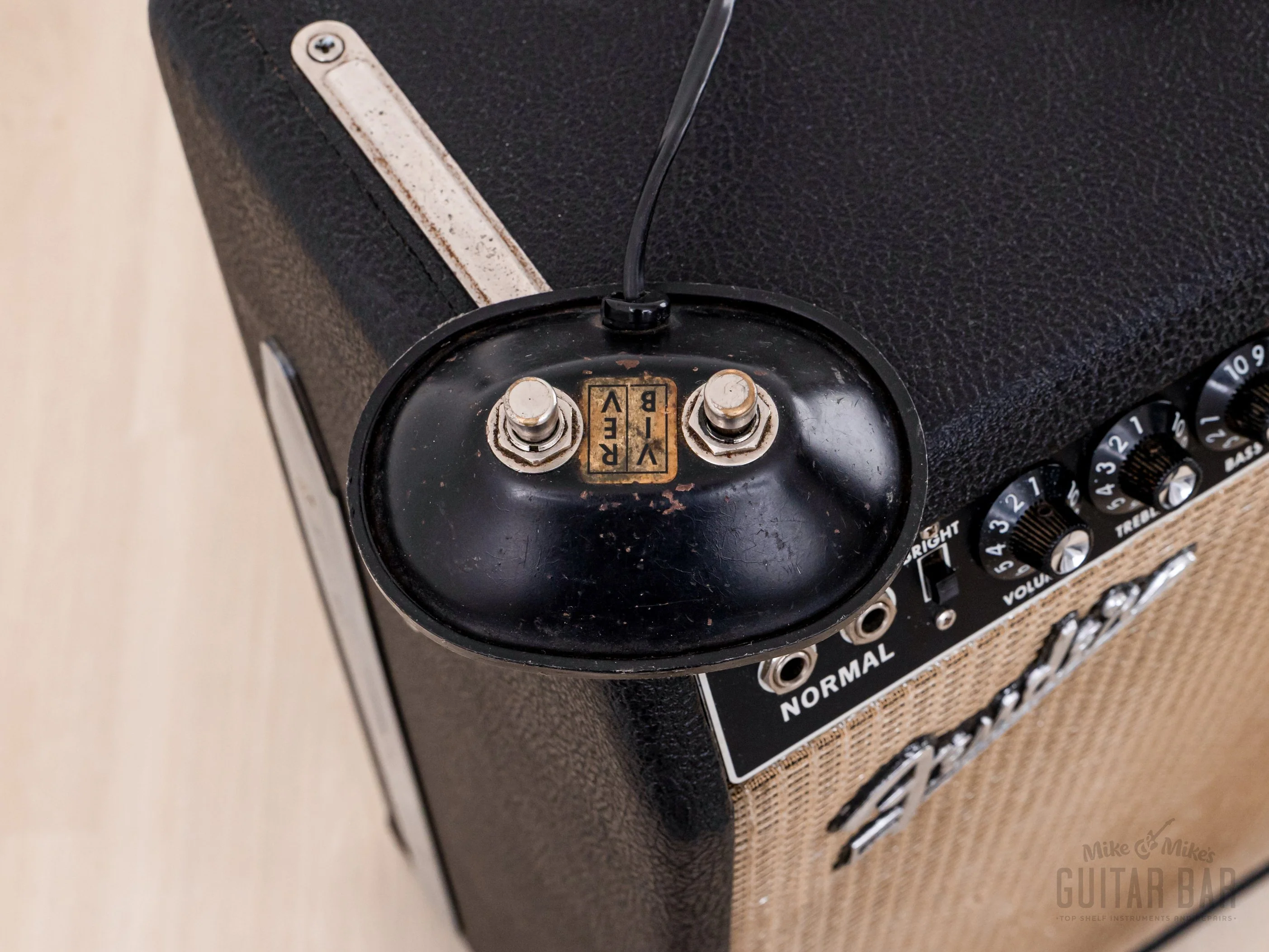 1967 Fender Super Reverb Black Panel Vintage Tube Amp w/ Cover & Ftsw, Fleet Foxes, Phil Ek-Owned - Image 23