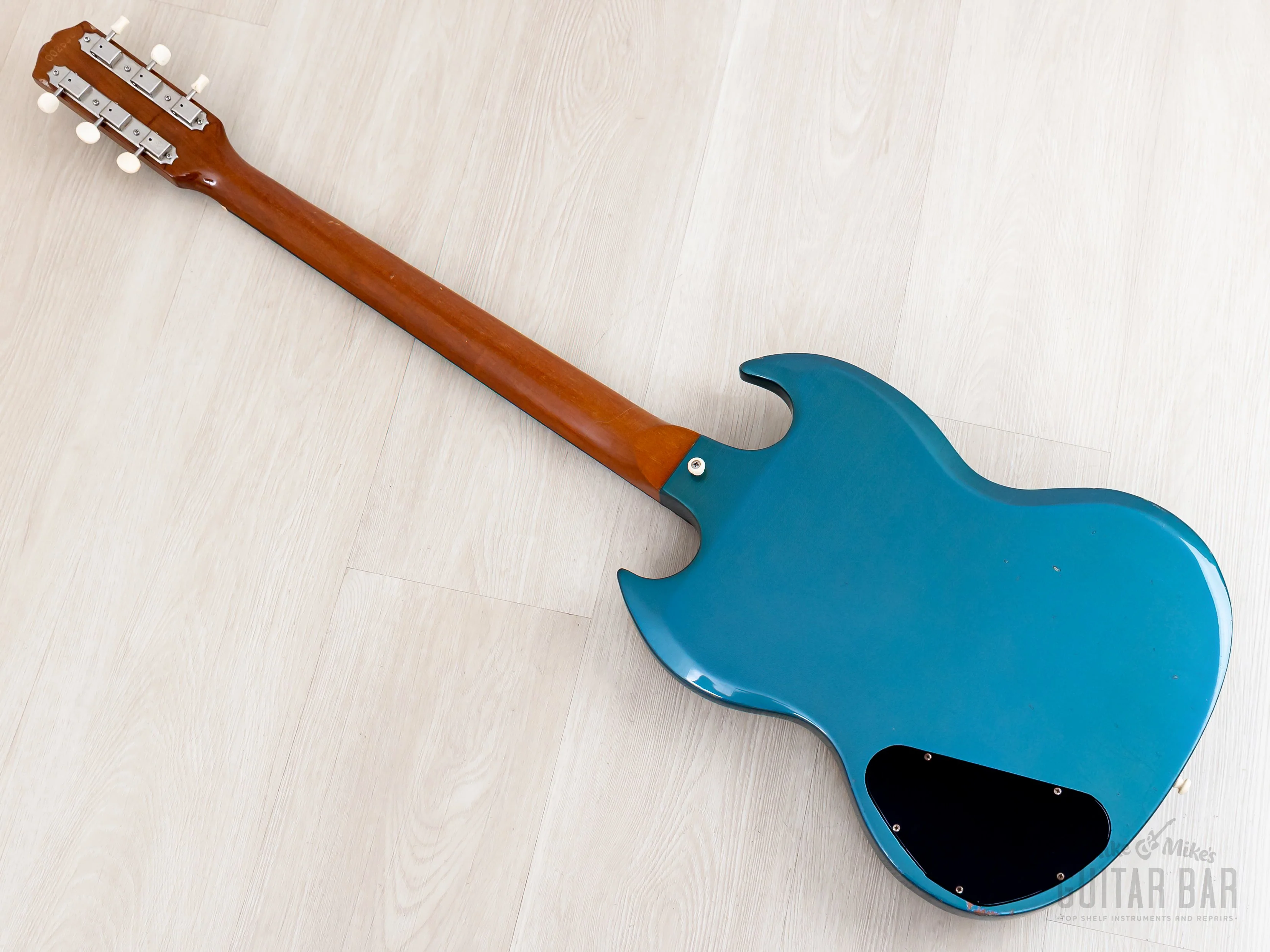 1967 Gibson SG Melody Maker I Vintage Guitar Pelham Blue w/ Case - Image 13