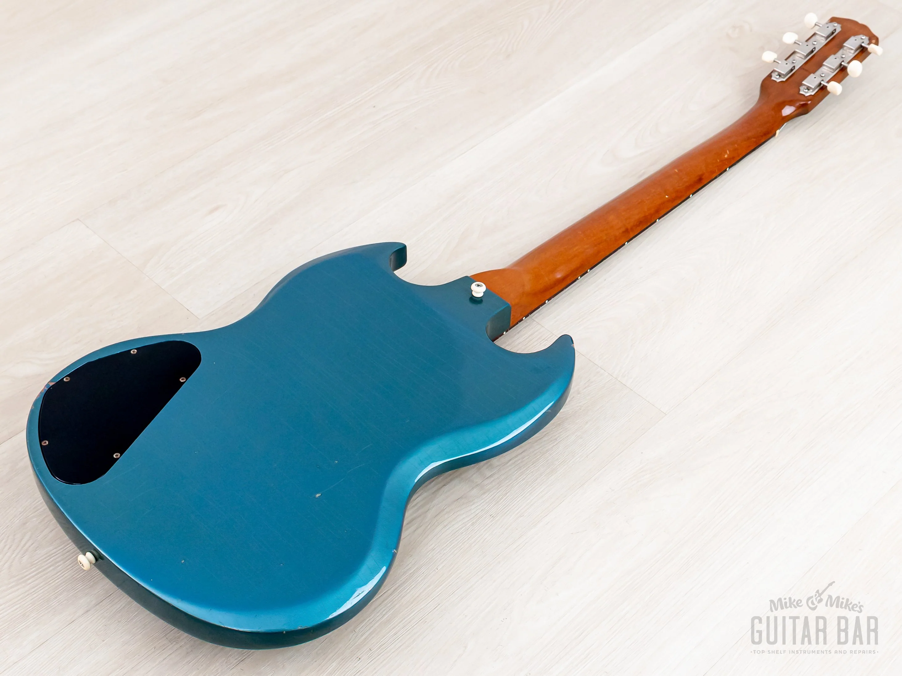 1967 Gibson SG Melody Maker I Vintage Guitar Pelham Blue w/ Case - Image 14