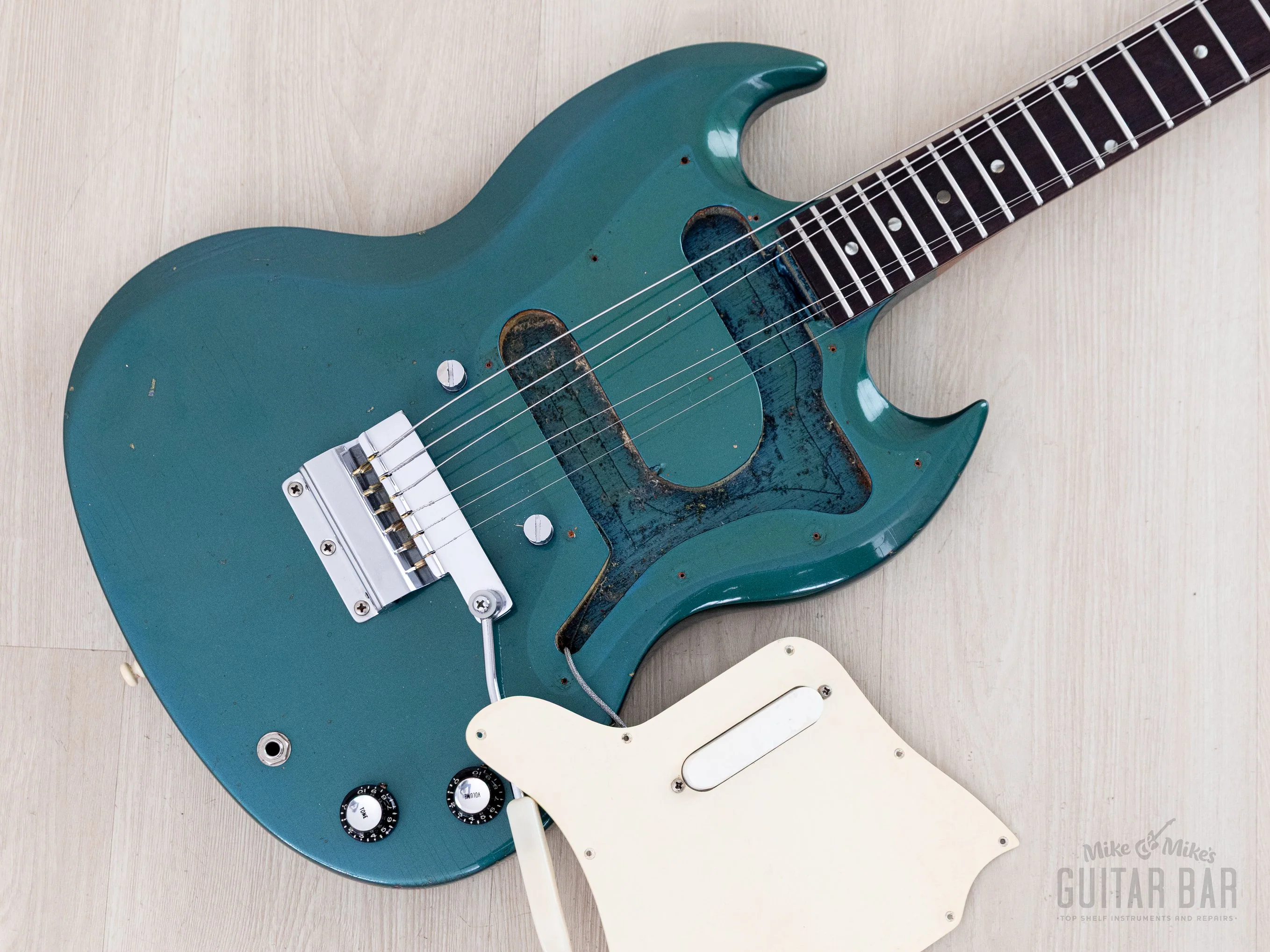 1967 Gibson SG Melody Maker I Vintage Guitar Pelham Blue w/ Case - Image 20