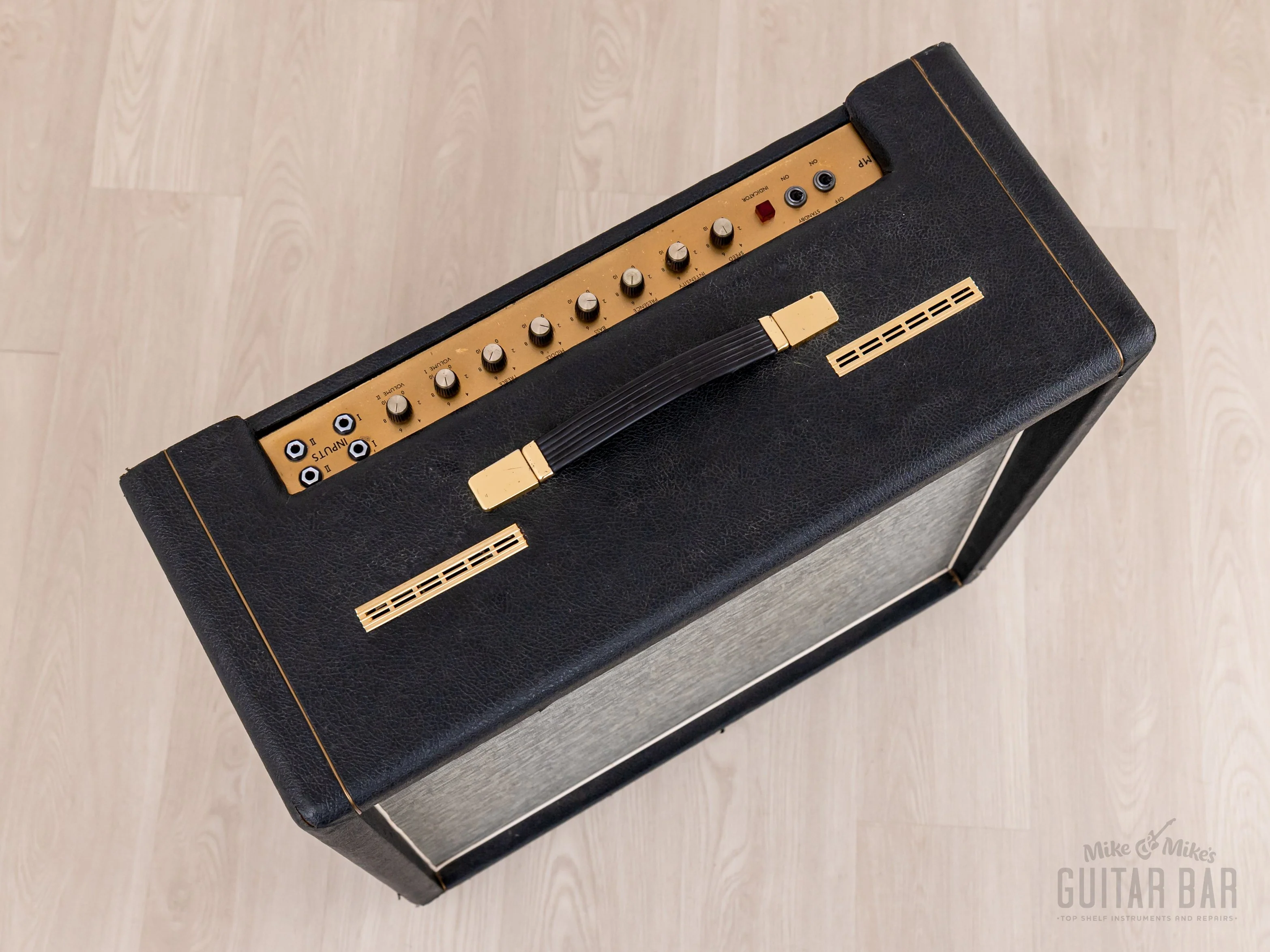 1967 Marshall JMP 1987T Tremolo 50 Plexi Panel 4x10 Vintage Tube Amp w/ Celestion 7442, Ftsw - Image 4