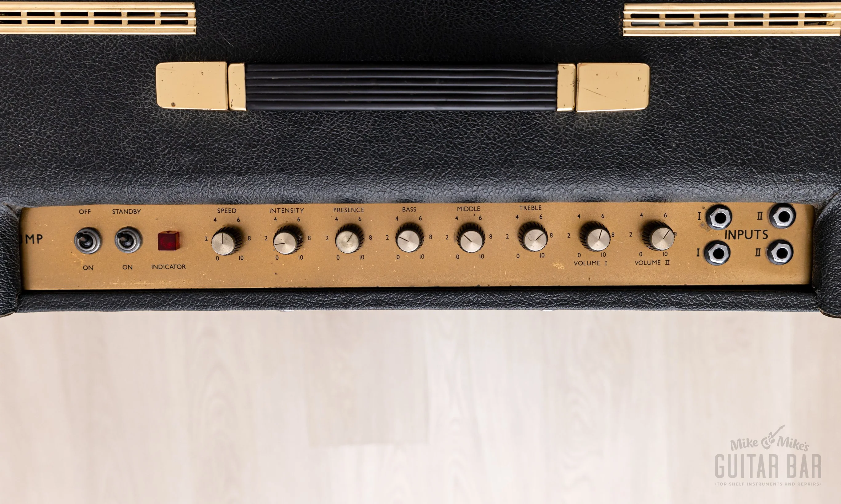 1967 Marshall JMP 1987T Tremolo 50 Plexi Panel 4x10 Vintage Tube Amp w/ Celestion 7442, Ftsw - Image 5