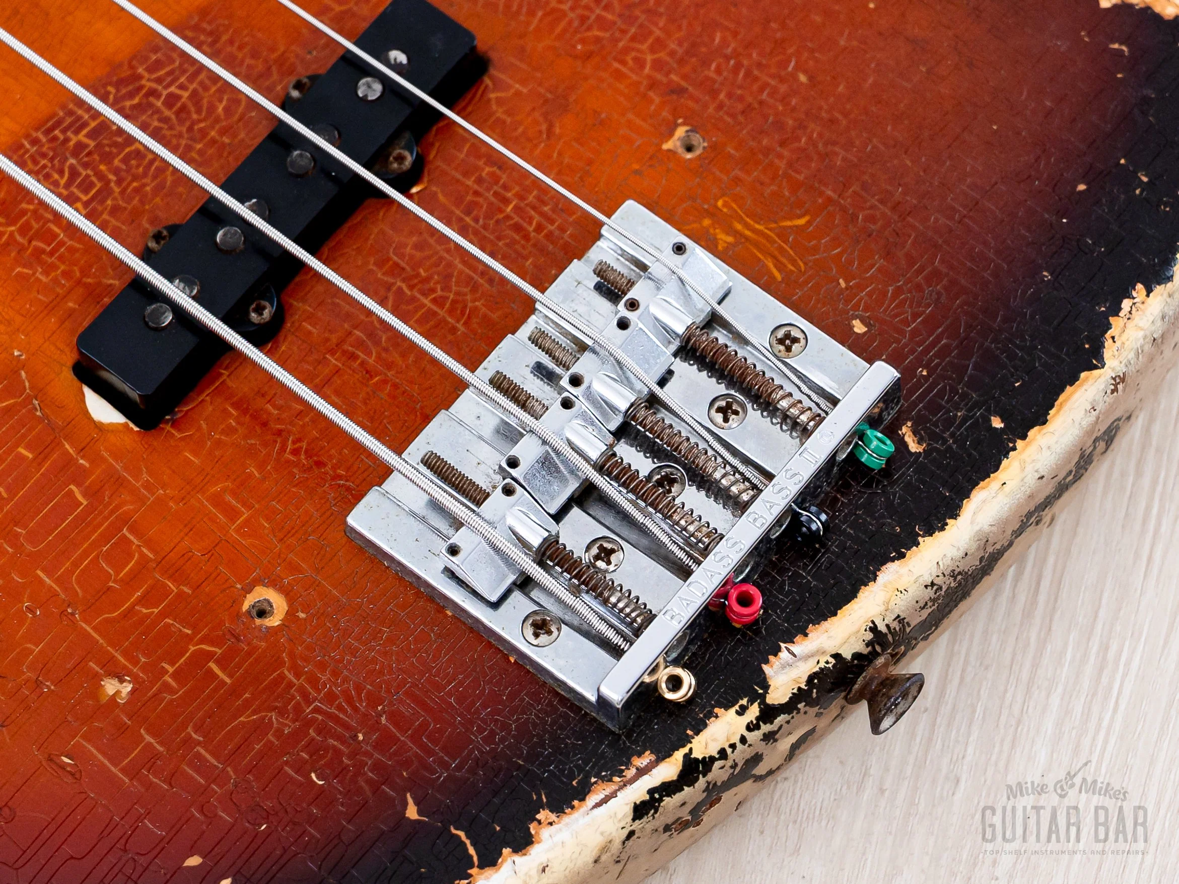 1968 Fender Jazz Bass Sunburst Faux Burst Vintage Bass w/ Case - Image 8