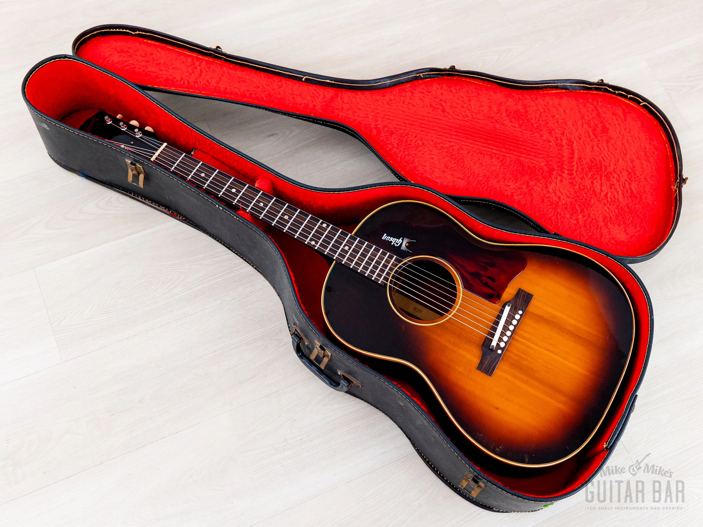 1968 Gibson B-25 Vintage Acoustic Guitar w/ Case, LG-3 - Image 15