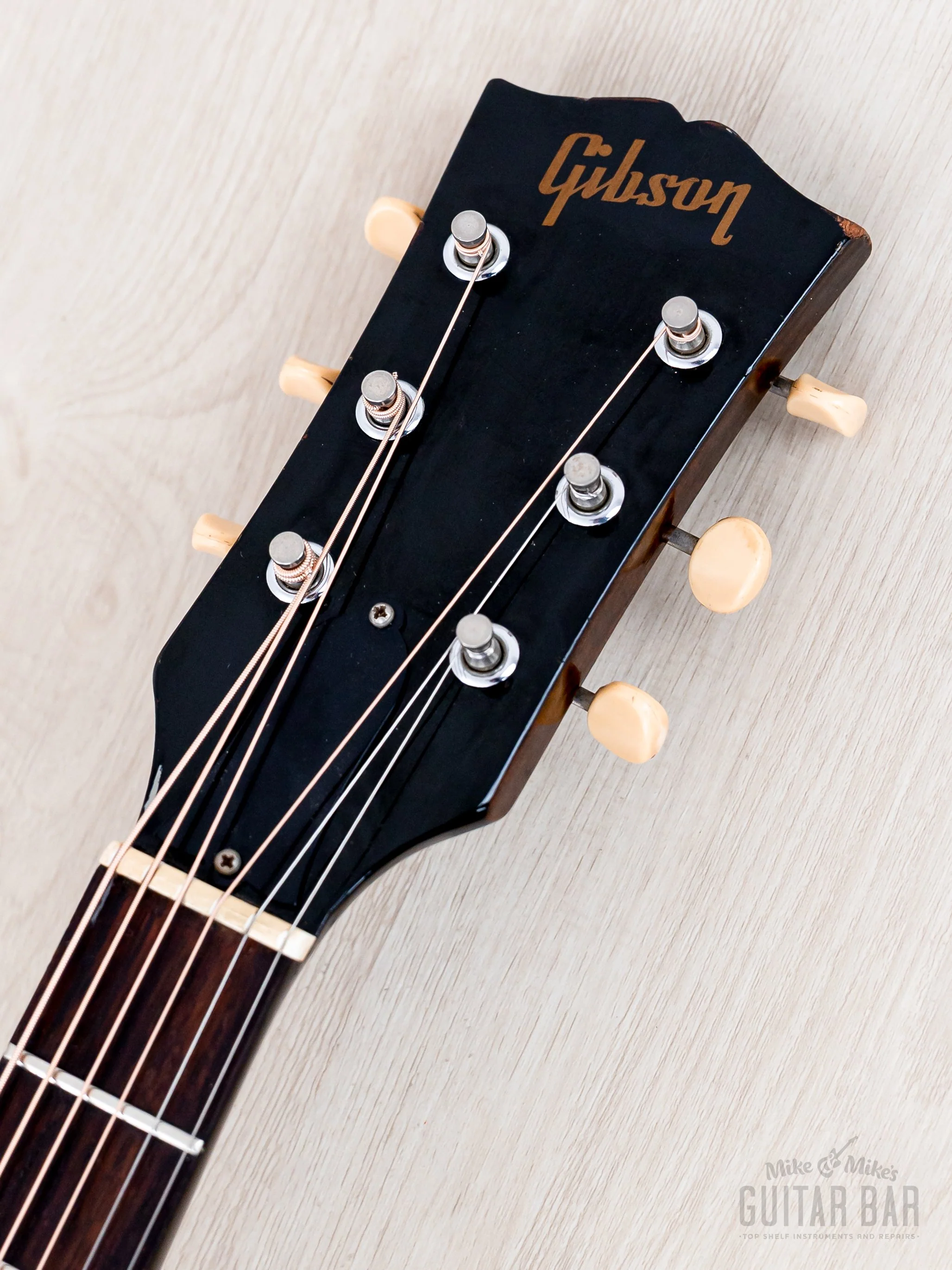 1968 Gibson B-25 Vintage Acoustic Guitar w/ Case, LG-3 - Image 3