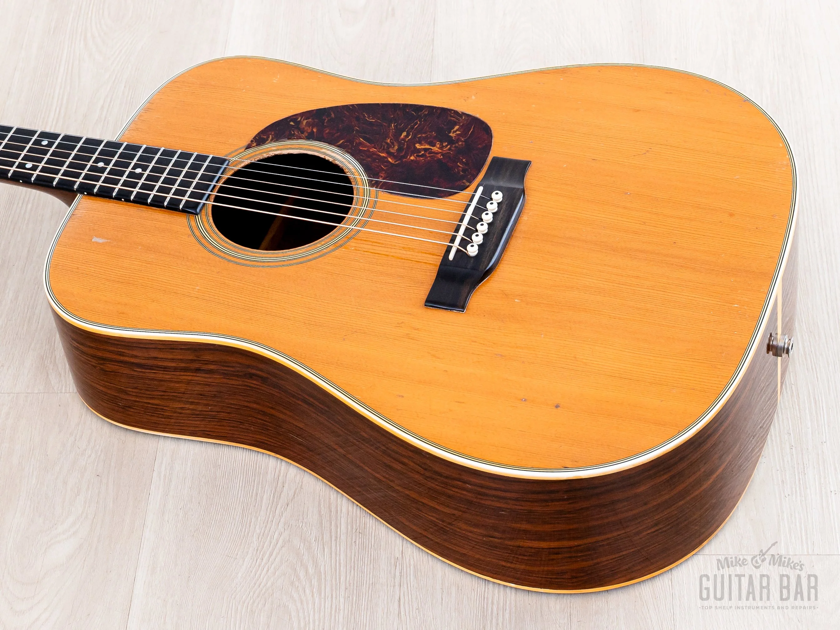 1968 Martin D-28 VIntage Dreadnought Acoustic Guitar, Brazilian Rosewood w/ Case - Image 12