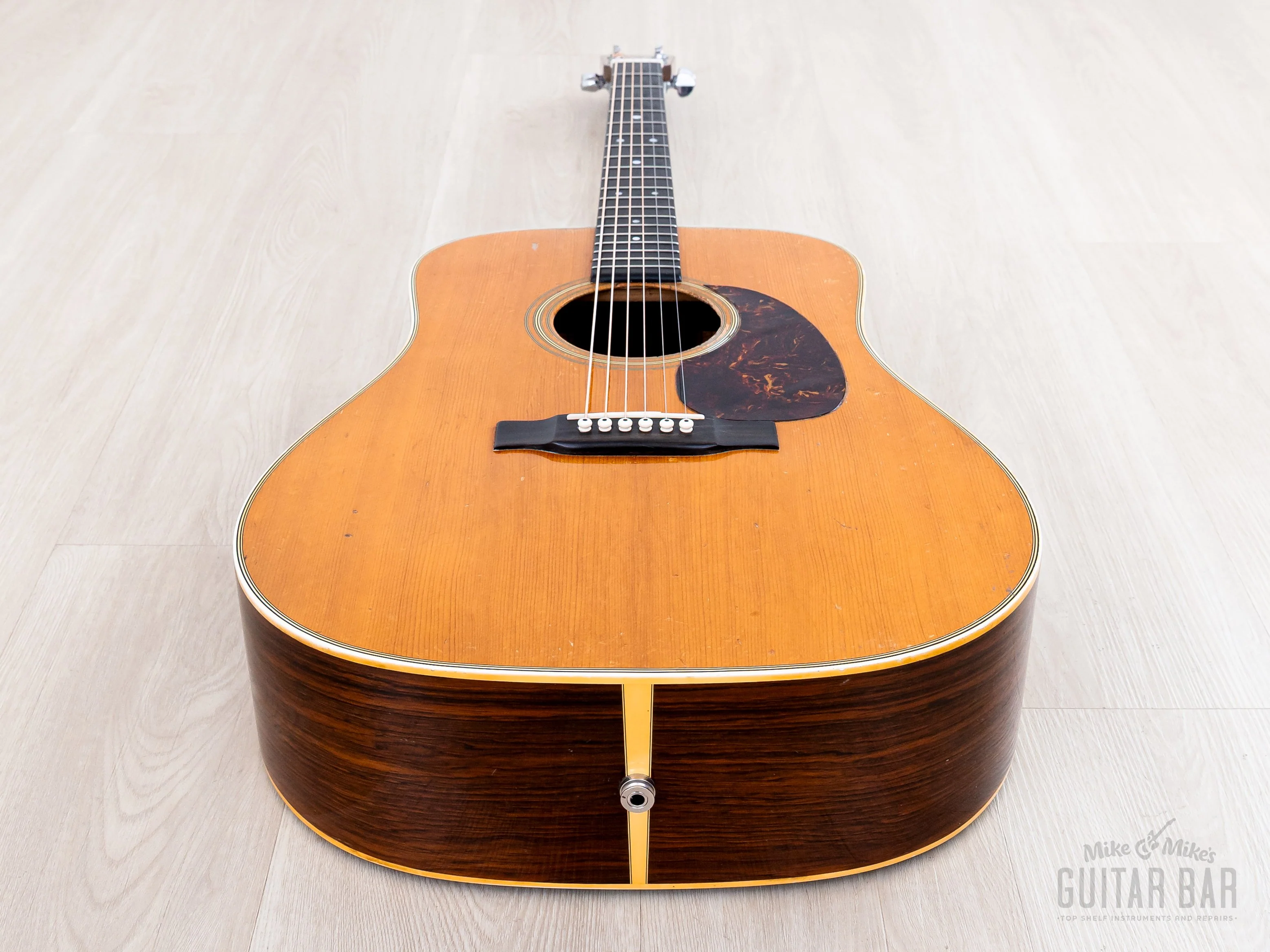 1968 Martin D-28 VIntage Dreadnought Acoustic Guitar, Brazilian Rosewood w/ Case - Image 13