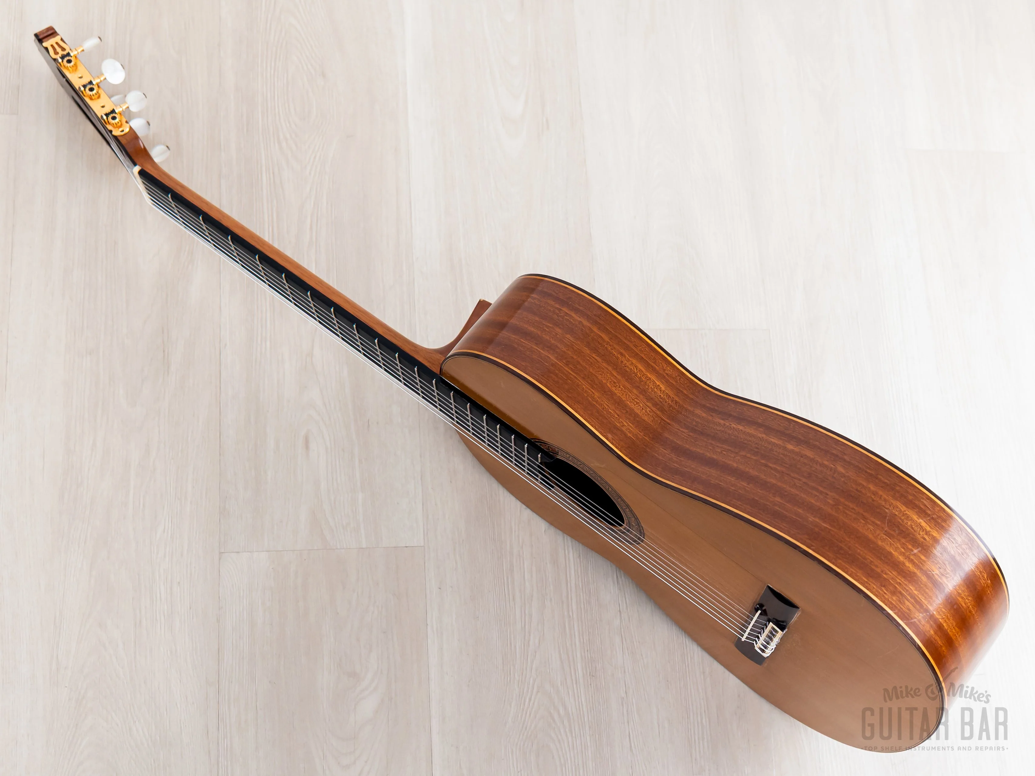 1969 Antonio Marin Montero Vintage Classical Guitar, Cedar + Mahogany w/ Case - Image 14