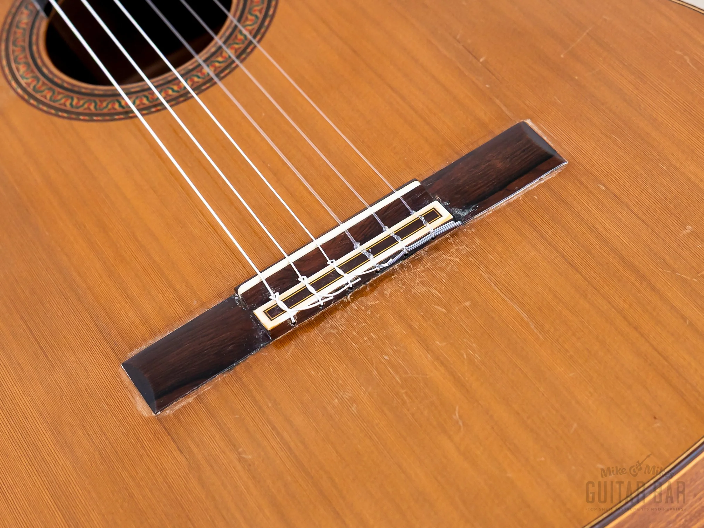 1969 Antonio Marin Montero Vintage Classical Guitar, Cedar + Mahogany w/ Case - Image 9