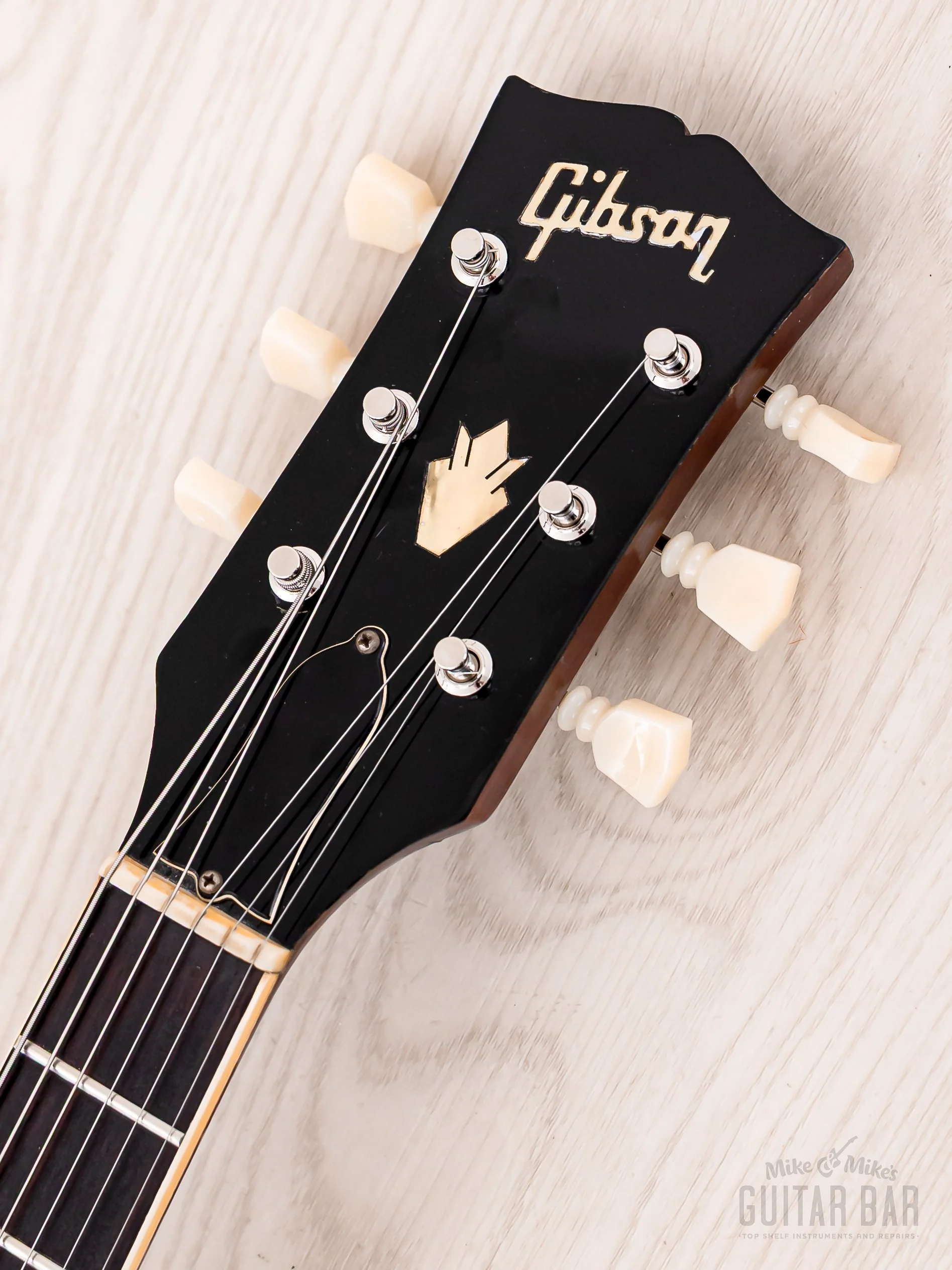 1969 Gibson ES-335 TDC Vintage Guitar Cherry, Stoptail Conversion w/ Pat # T Tops & Case - Image 4