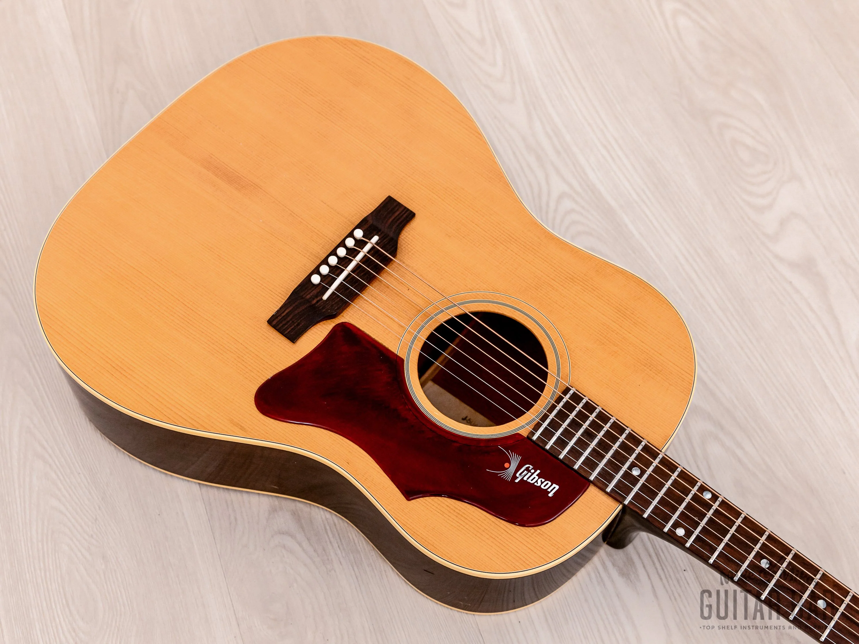 1969 Gibson J-50 Vintage Dreadnought Acoustic Guitar w/ Case, J-45 - Image 10