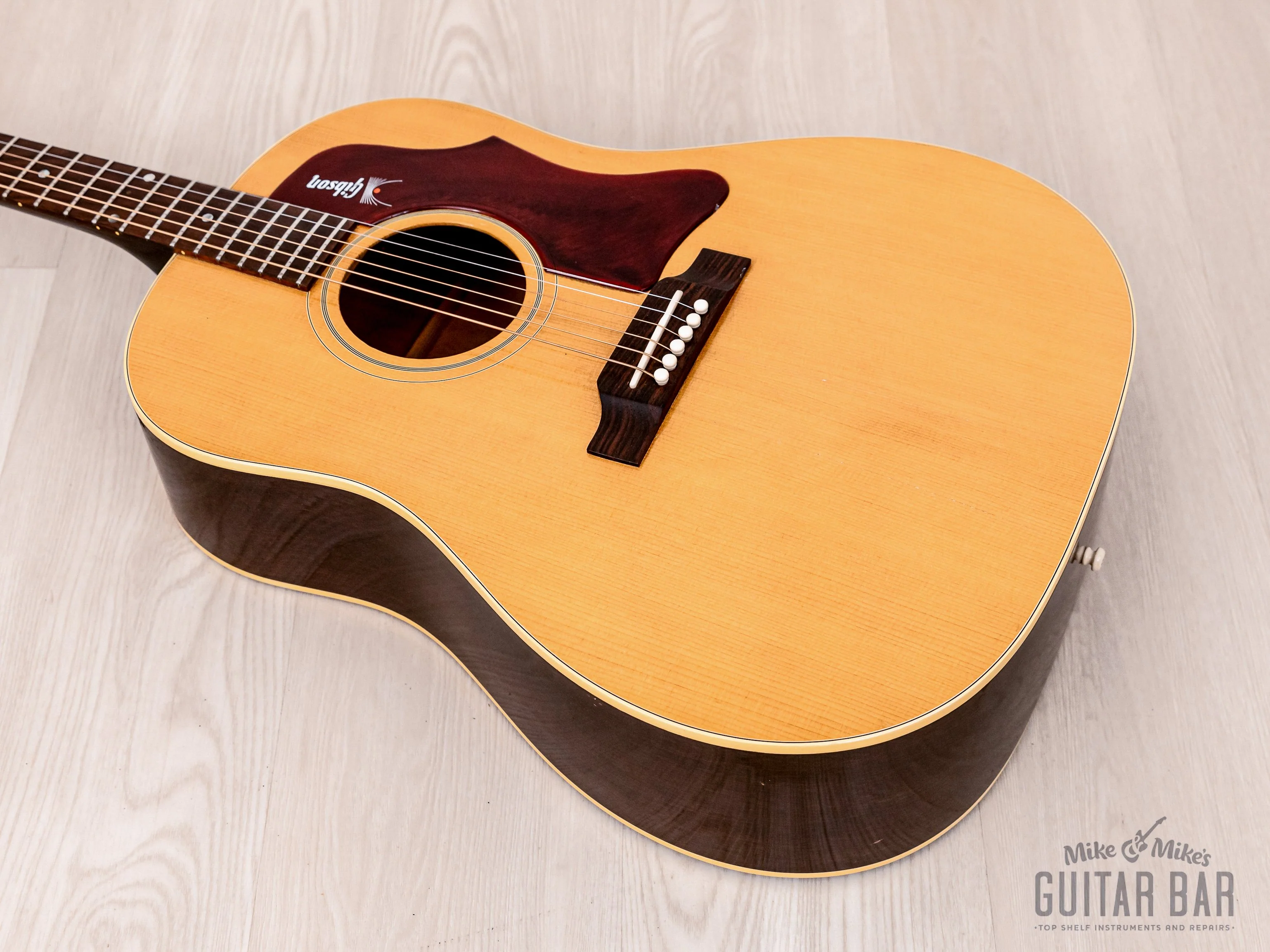 1969 Gibson J-50 Vintage Dreadnought Acoustic Guitar w/ Case, J-45 - Image 11