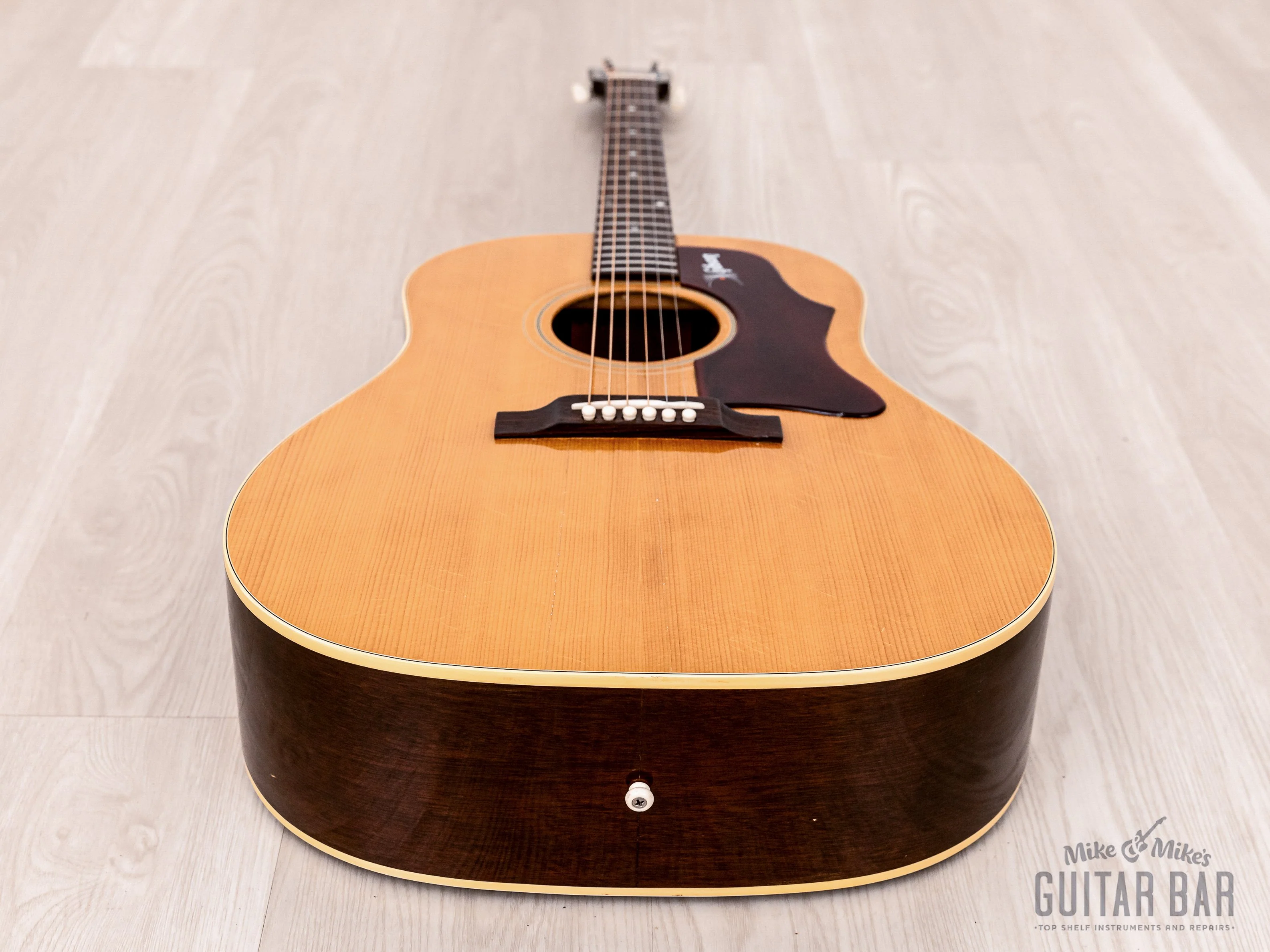 1969 Gibson J-50 Vintage Dreadnought Acoustic Guitar w/ Case, J-45 - Image 12