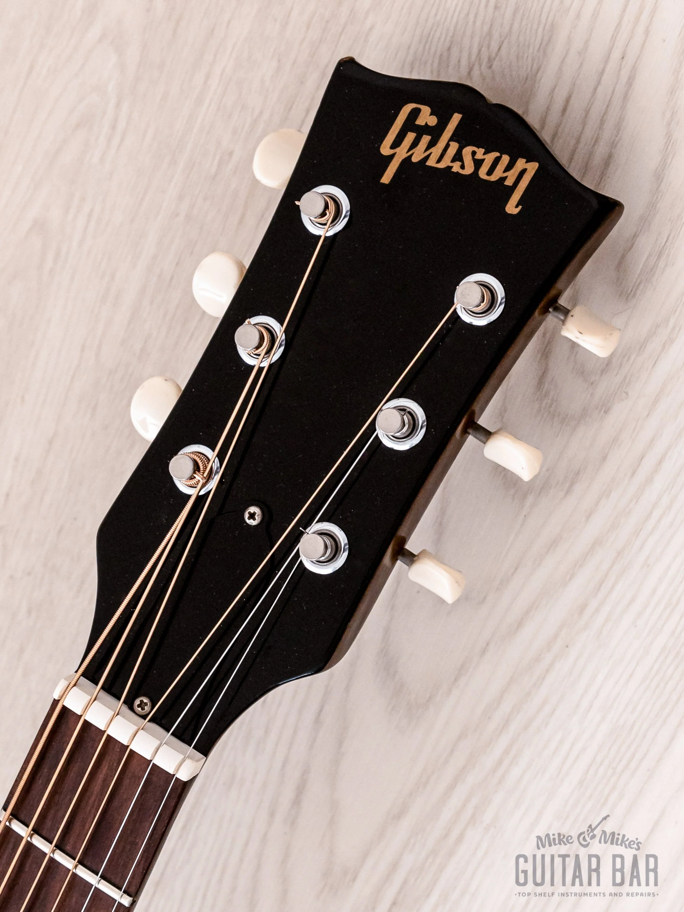 1969 Gibson J-50 Vintage Dreadnought Acoustic Guitar w/ Case, J-45 - Image 4
