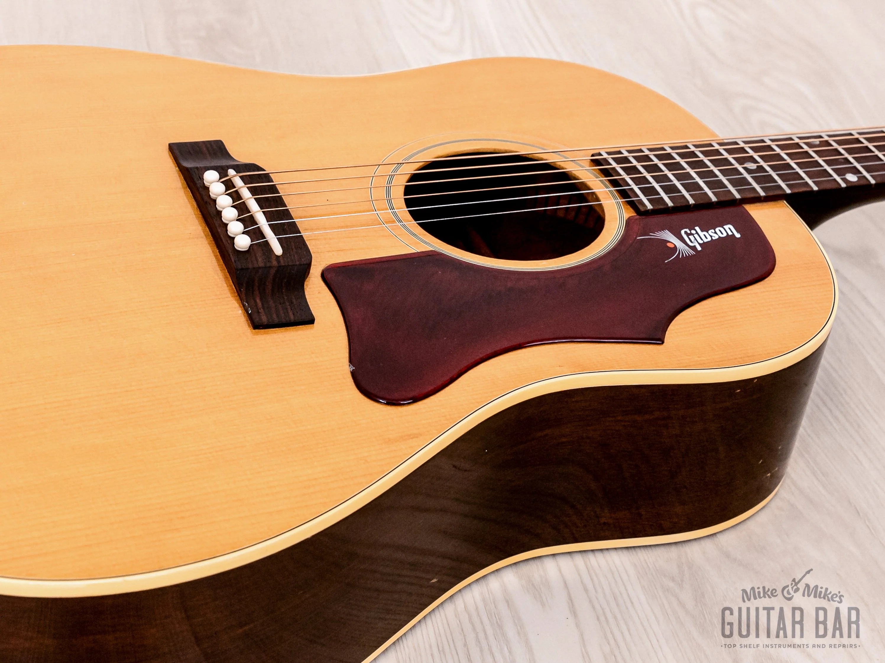 1969 Gibson J-50 Vintage Dreadnought Acoustic Guitar w/ Case, J-45 - Image 7