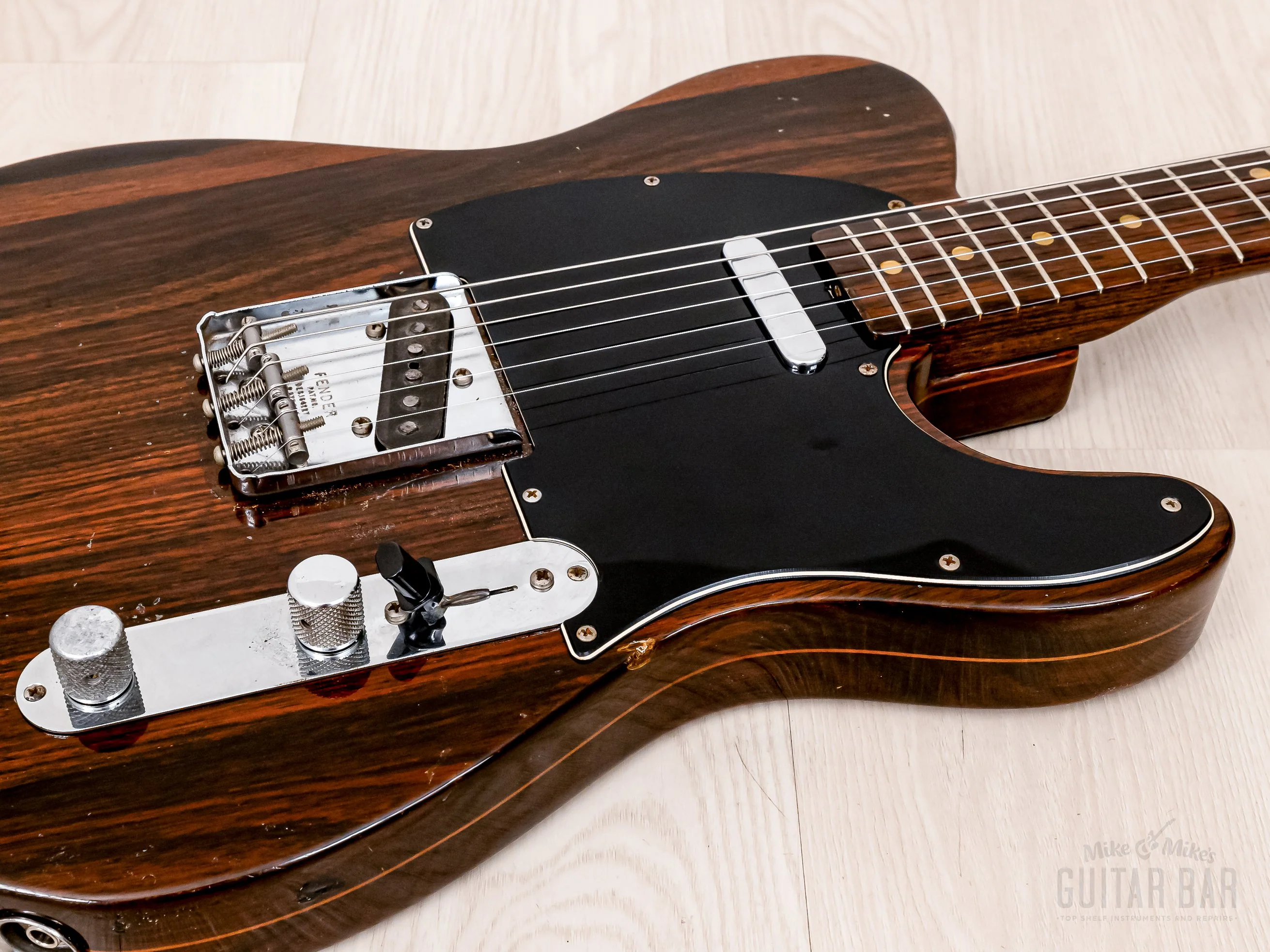1970 Fender Rosewood Telecaster Vintage Guitar w/ Case - Image 6