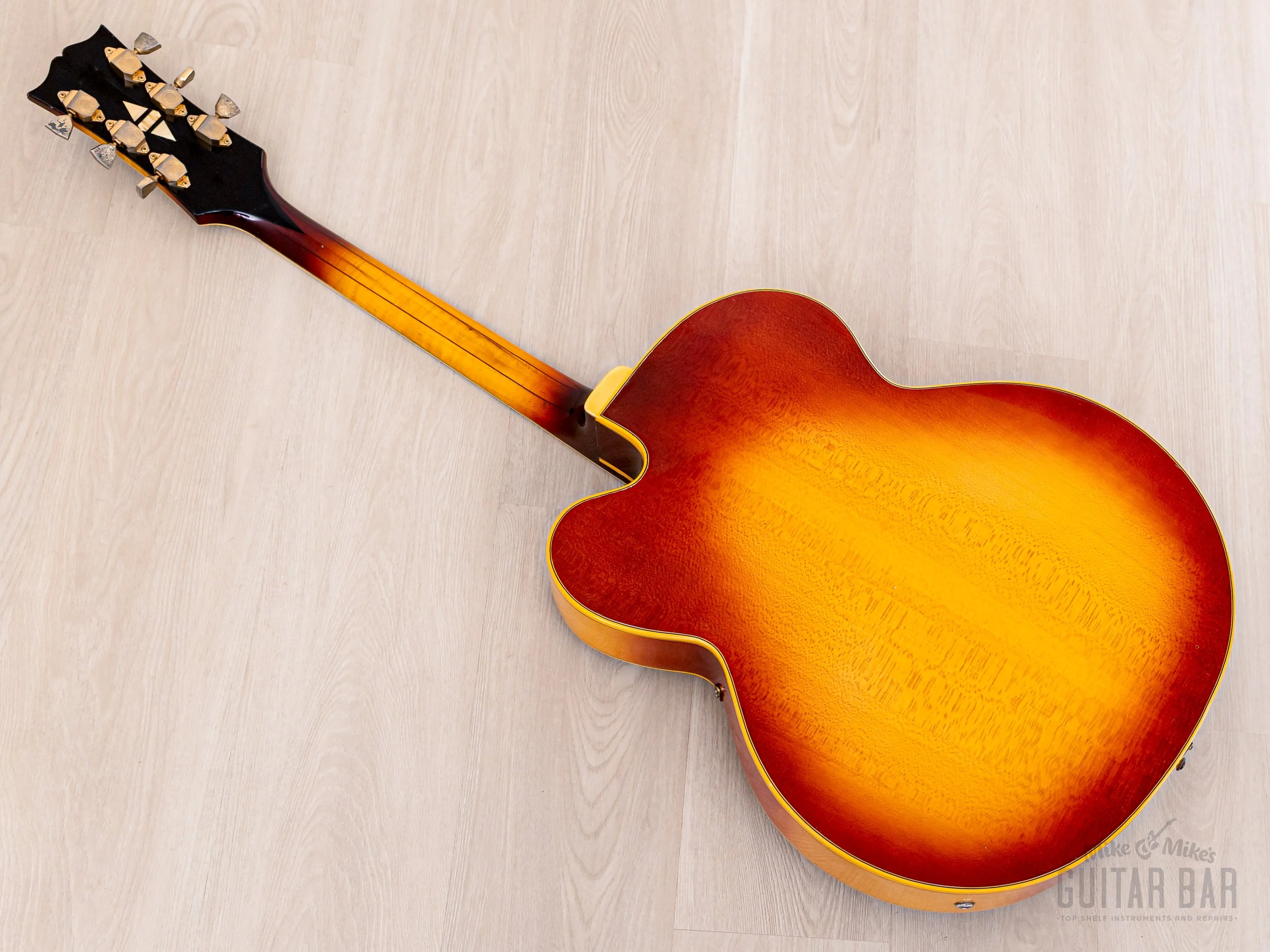 1970 Gibson Super 400 CES Vintage Archtop Electric Guitar Sunburst w/ T Tops, 1 11/16" Nut - Image 13
