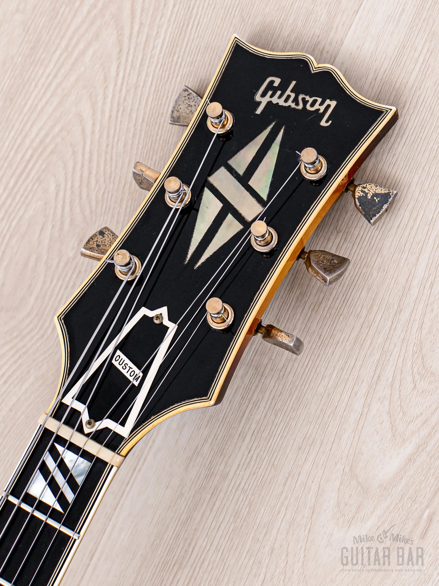 1970 Gibson Super 400 CES Vintage Archtop Electric Guitar Sunburst w/ T Tops, 1 11/16" Nut - Image 4