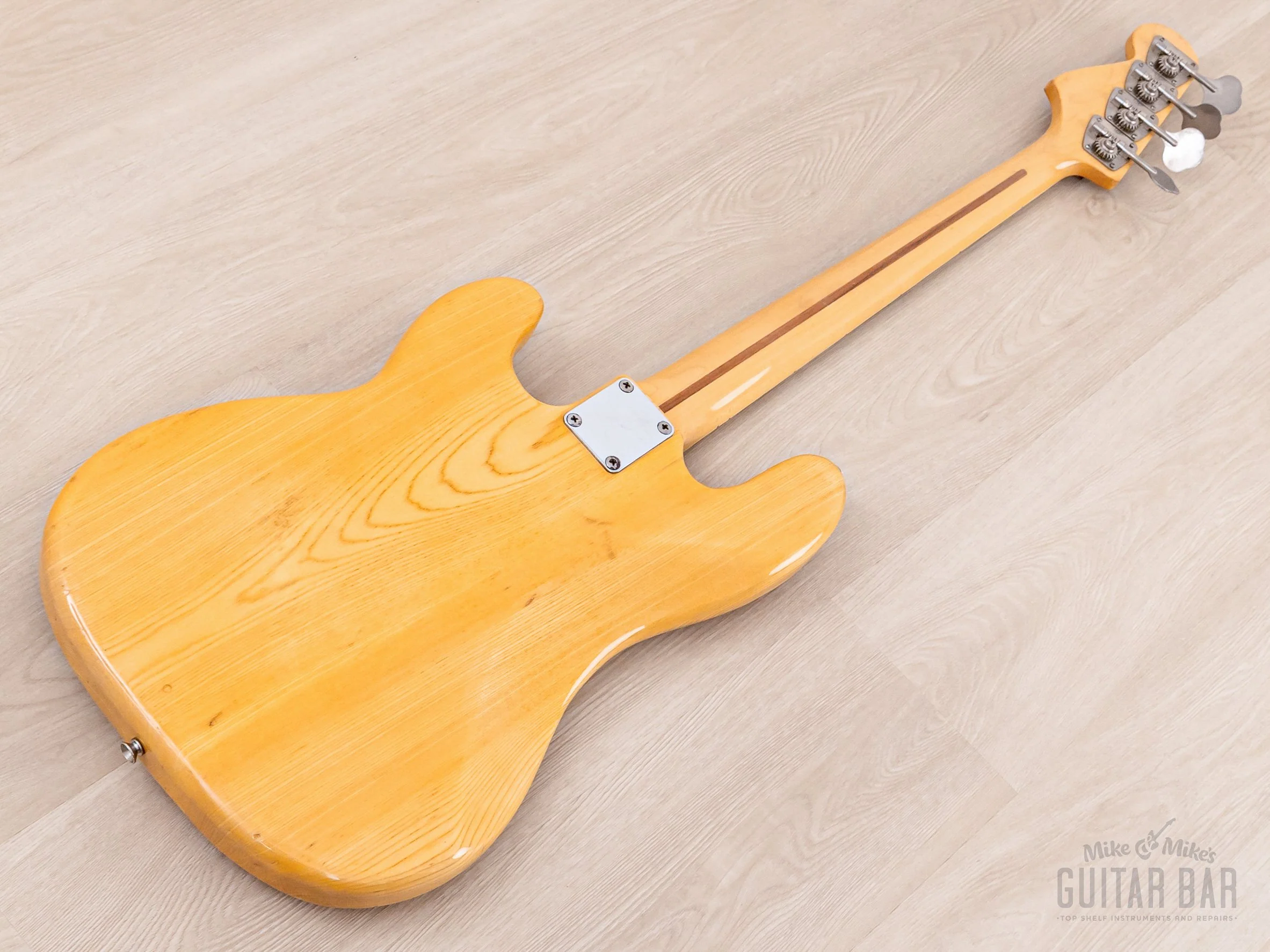 1970s Fernandes Burny Bass FPB-70FL Fretless Maple Board Vintage P Bass, 1 1/2" Nut, Japan - Image 13
