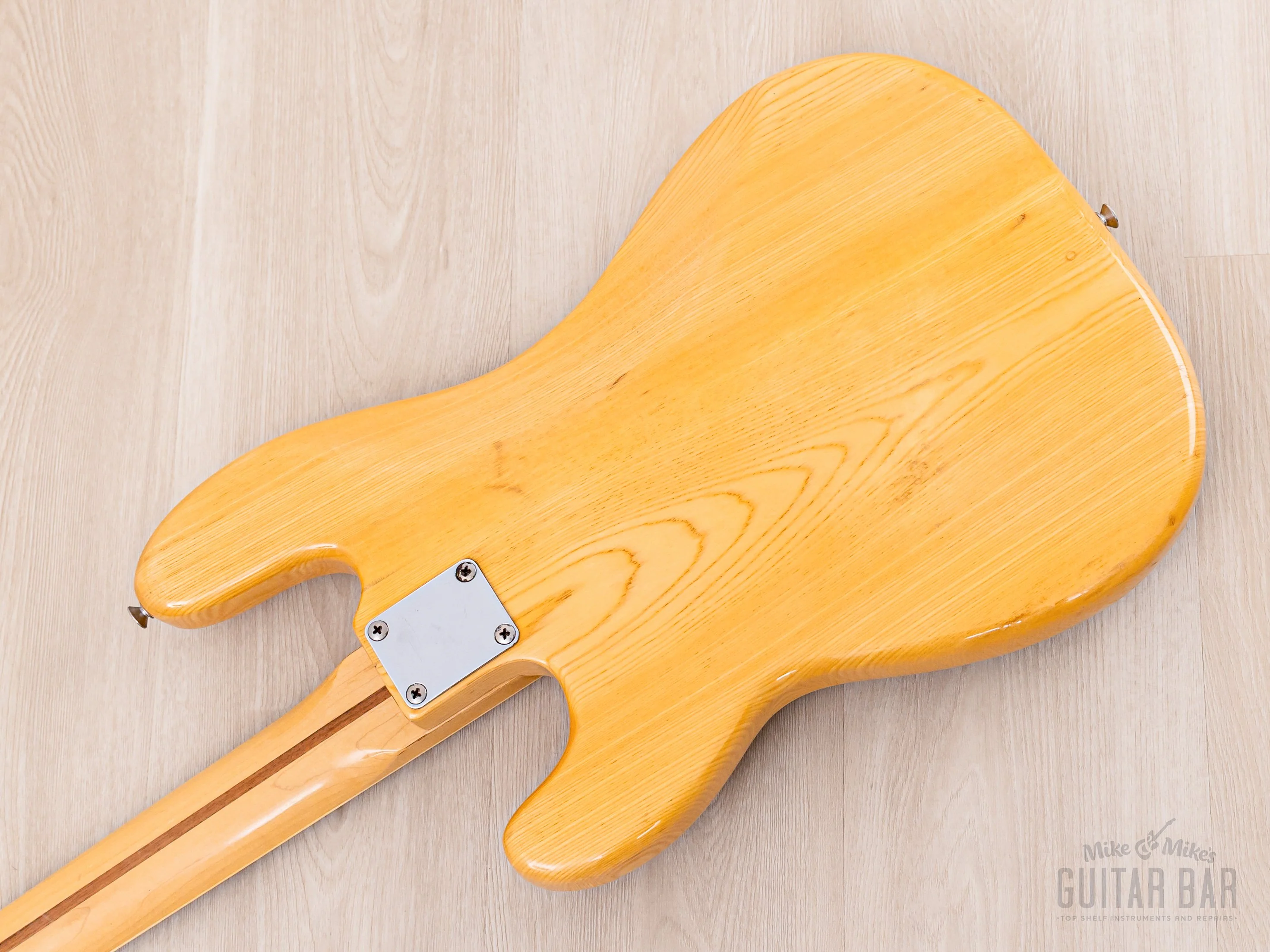 1970s Fernandes Burny Bass FPB-70FL Fretless Maple Board Vintage P Bass, 1 1/2" Nut, Japan - Image 14