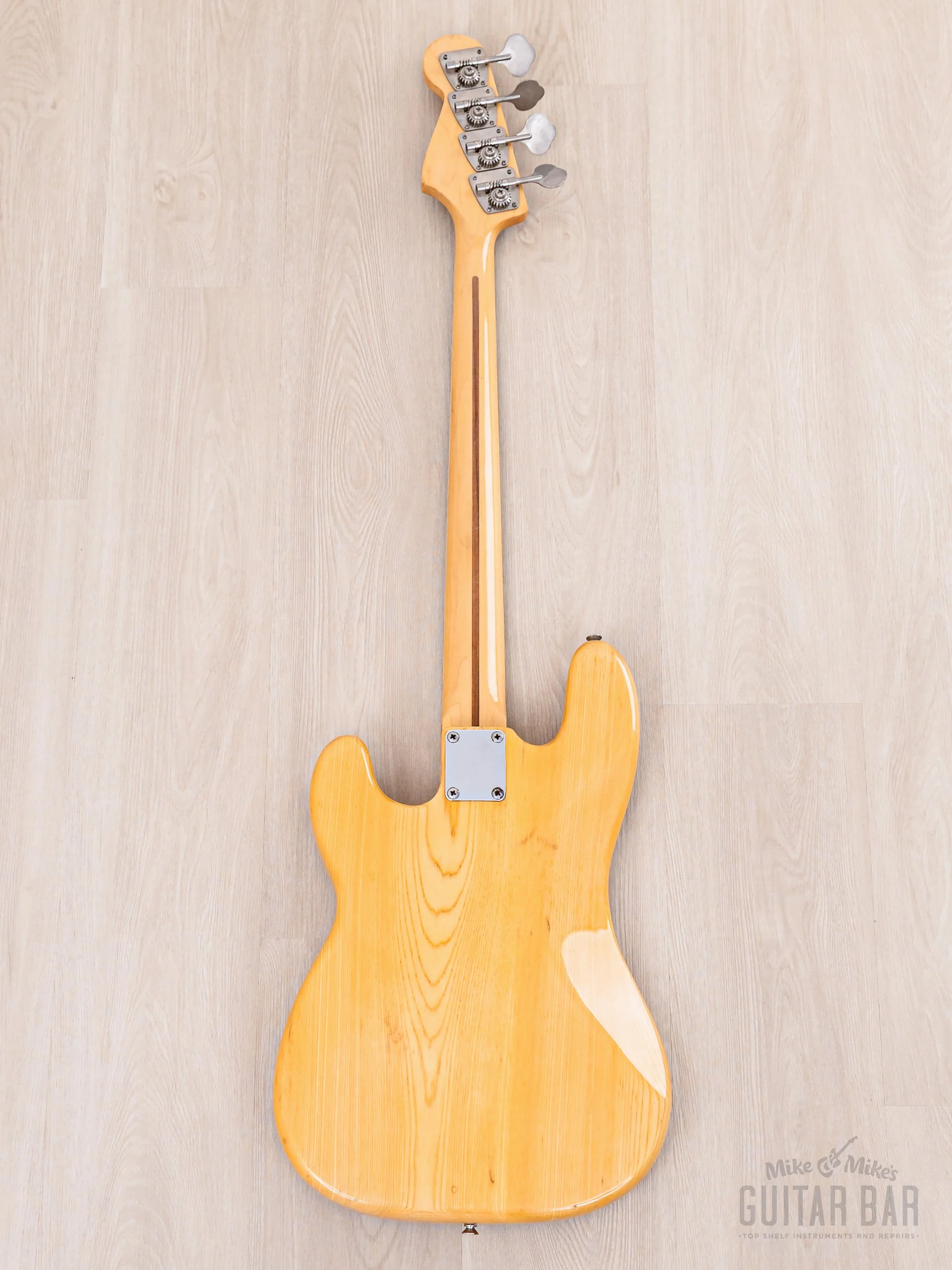 1970s Fernandes Burny Bass FPB-70FL Fretless Maple Board Vintage P Bass, 1 1/2" Nut, Japan - Image 3