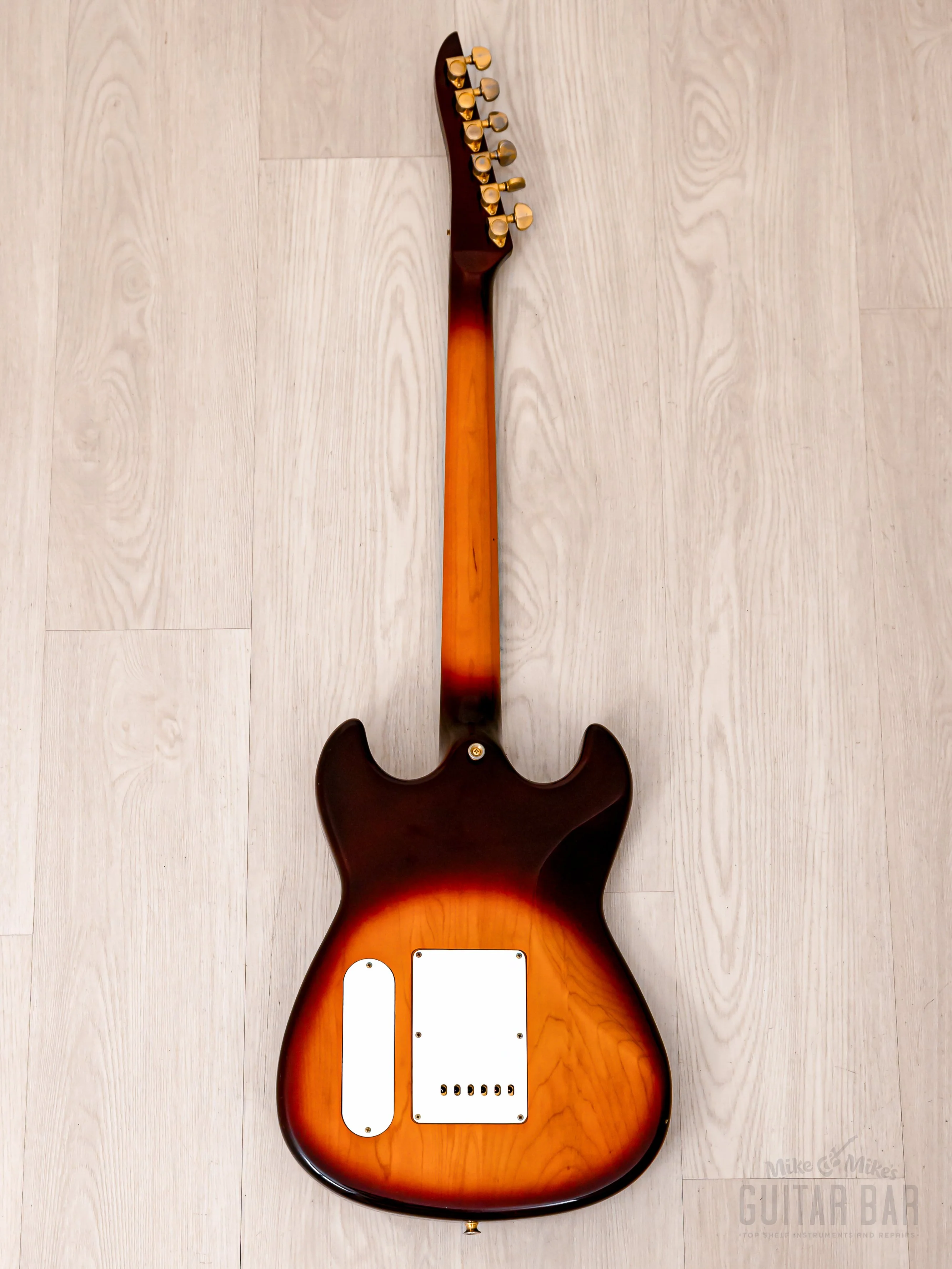 1970s Guyatone Mine Custom LG-780 Sunburst, 100% Original, Japan - Image 3