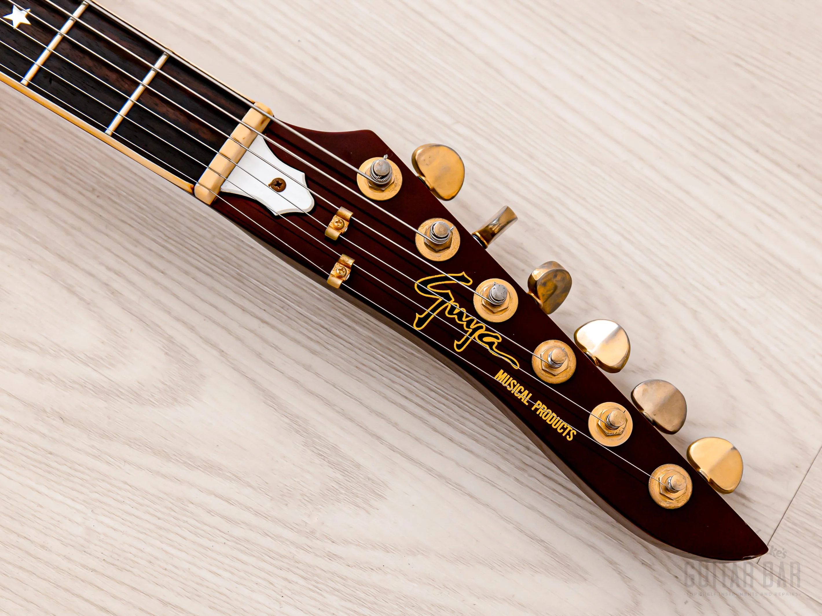 1970s Guyatone Mine Custom LG-780 Sunburst, 100% Original, Japan - Image 4