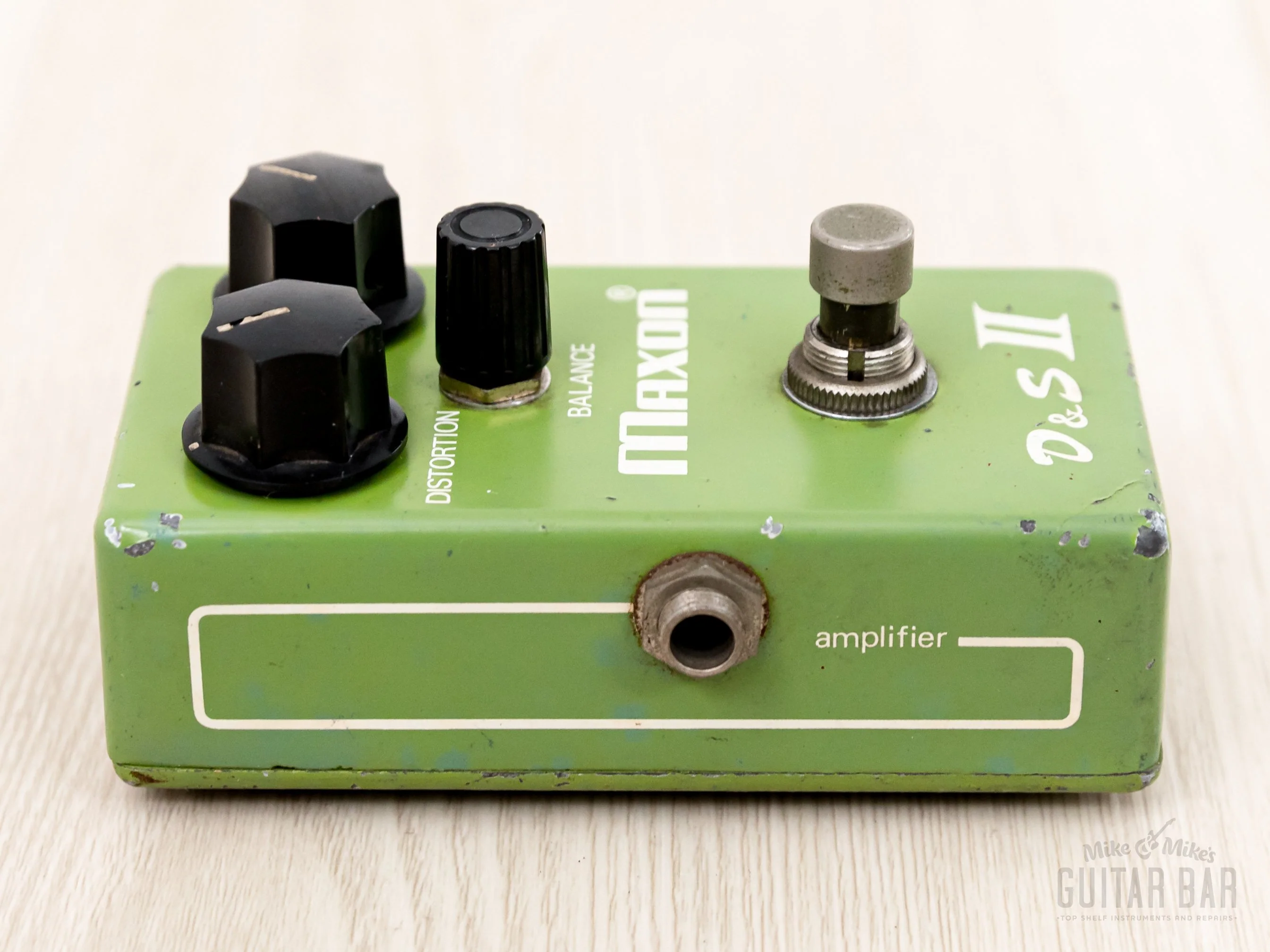 1970s Maxon D&S II Distortion Sustainer Vintage Overdrive Guitar Effects Pedal - Image 4