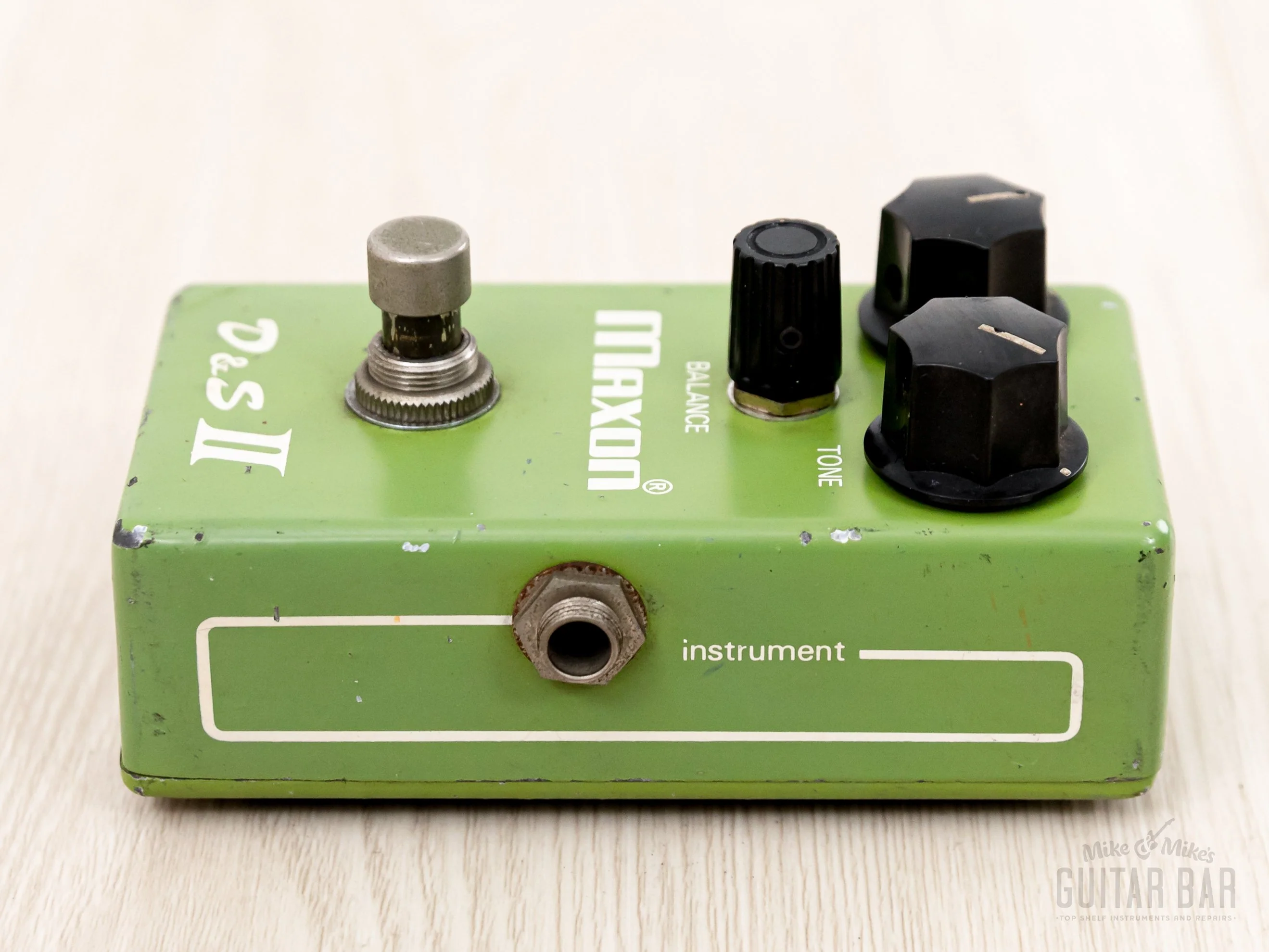 1970s Maxon D&S II Distortion Sustainer Vintage Overdrive Guitar Effects Pedal - Image 5