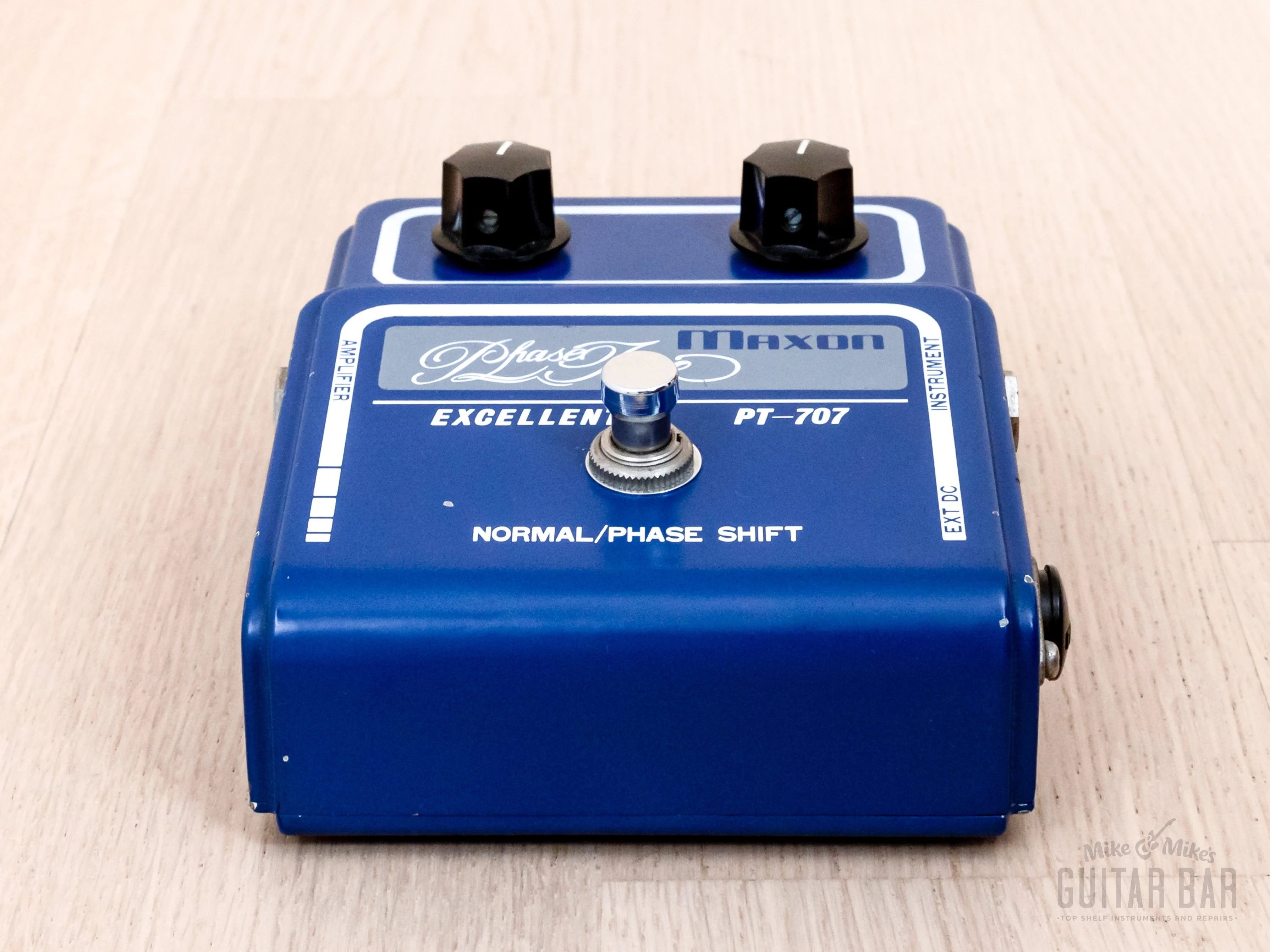1970s Maxon PT-707 Phase Tone Vintage Guitar Effects Pedal Phase Shifter w/ Box, Ibanez - Image 3
