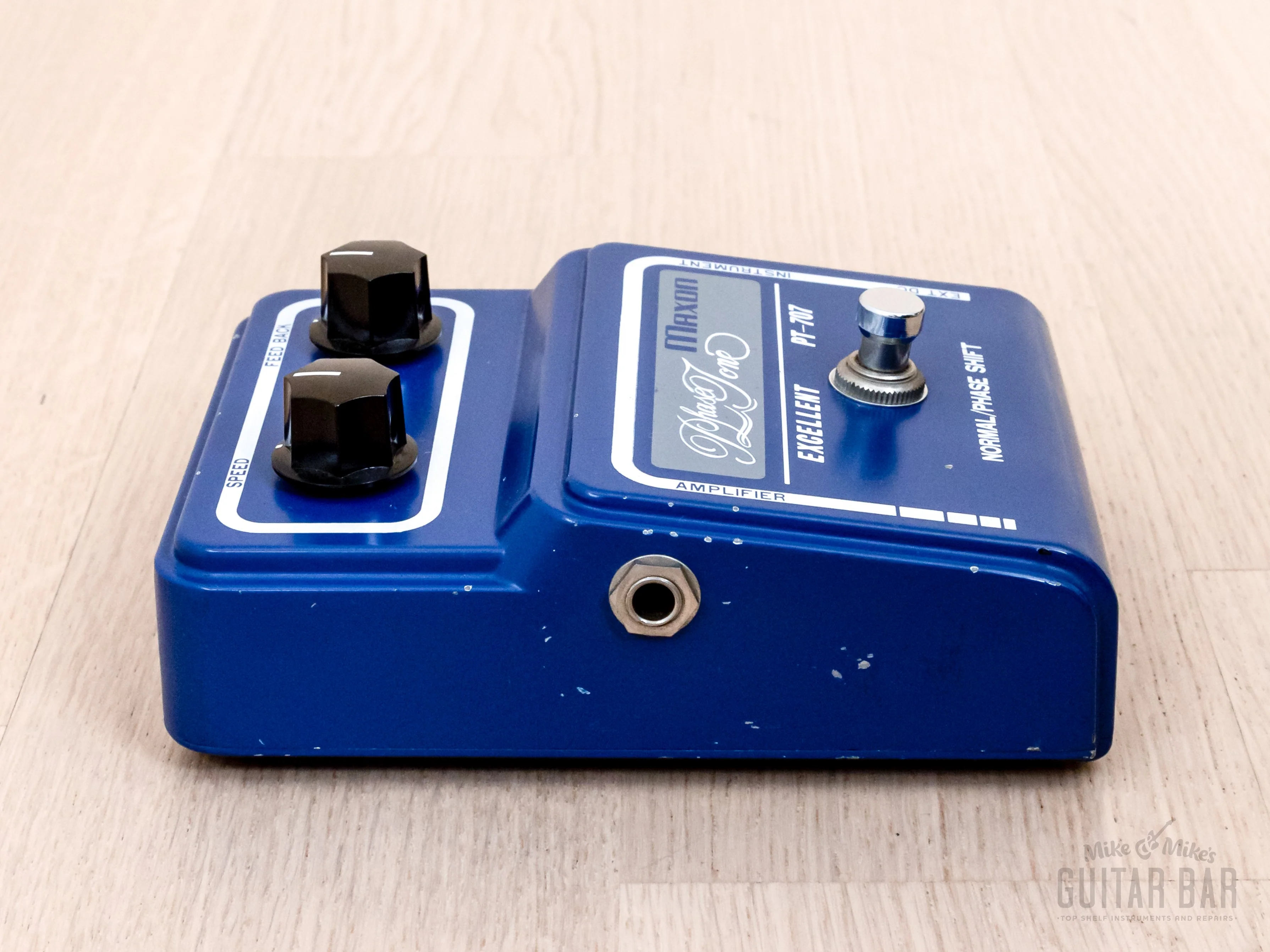 1970s Maxon PT-707 Phase Tone Vintage Guitar Effects Pedal Phase Shifter w/ Box, Ibanez - Image 5