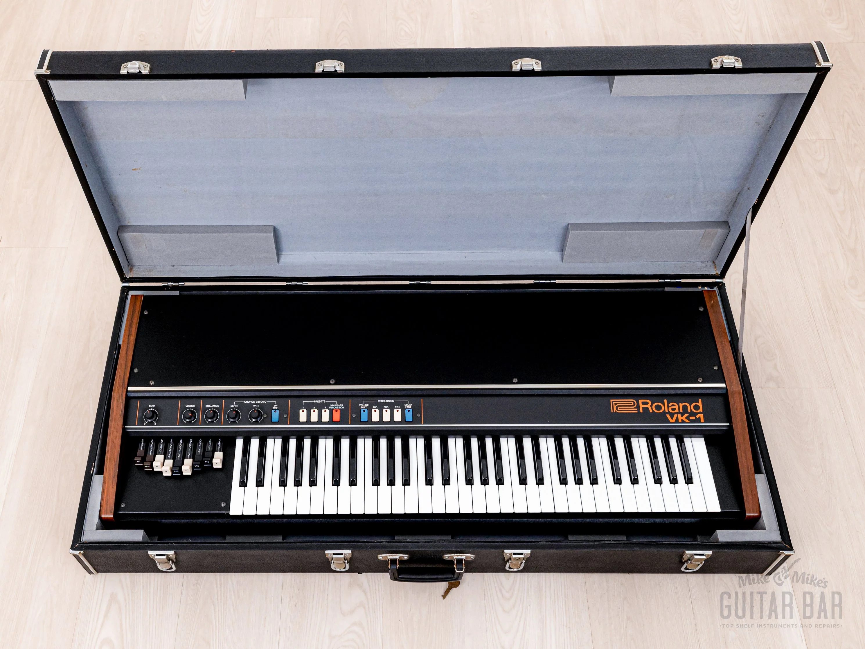 1970s Roland VK-1 Vintage Analog Drawbar Organ, Clean & Serviced w/ Case - Image 14