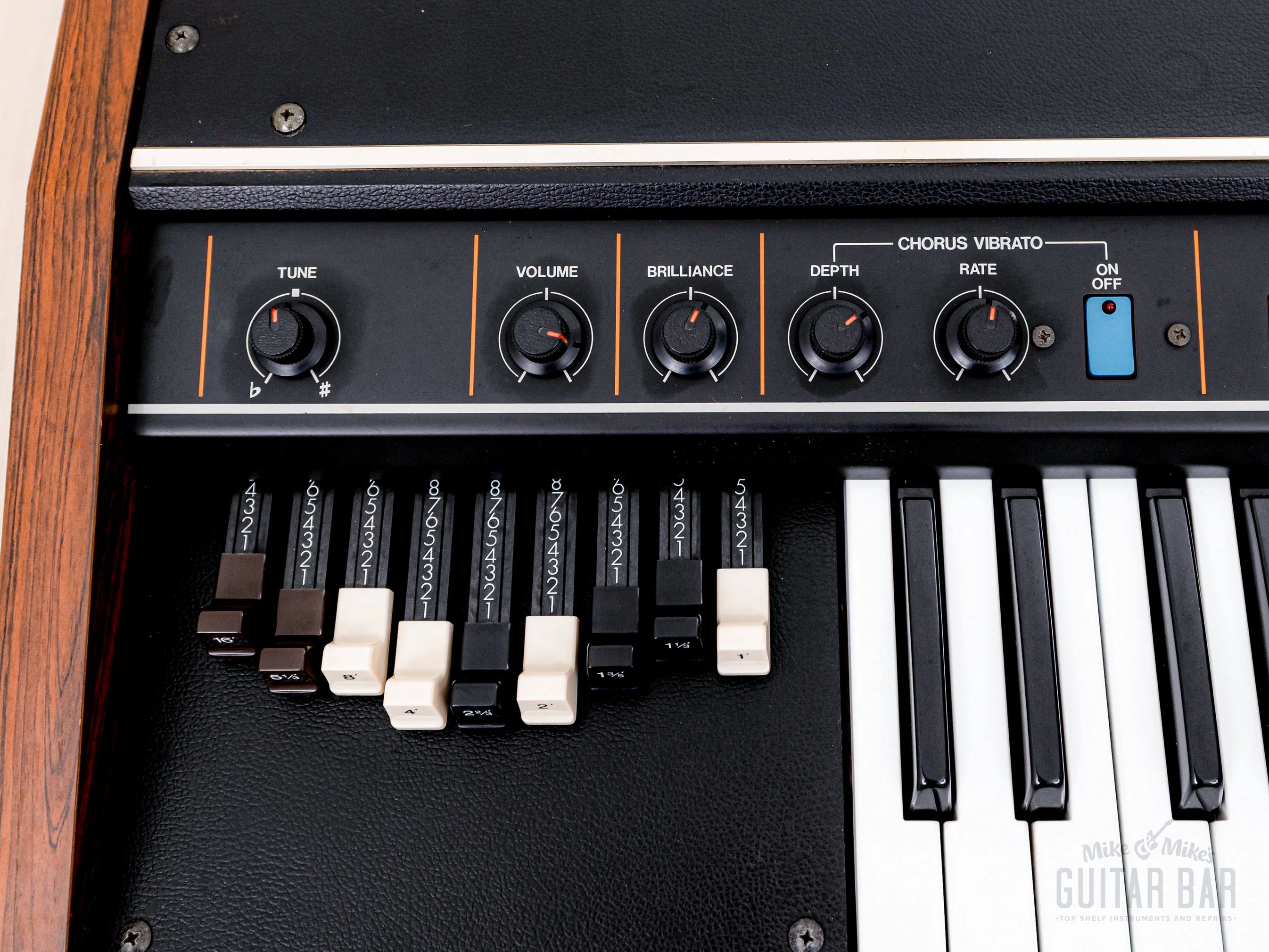 1970s Roland VK-1 Vintage Analog Drawbar Organ, Clean & Serviced w/ Case - Image 4