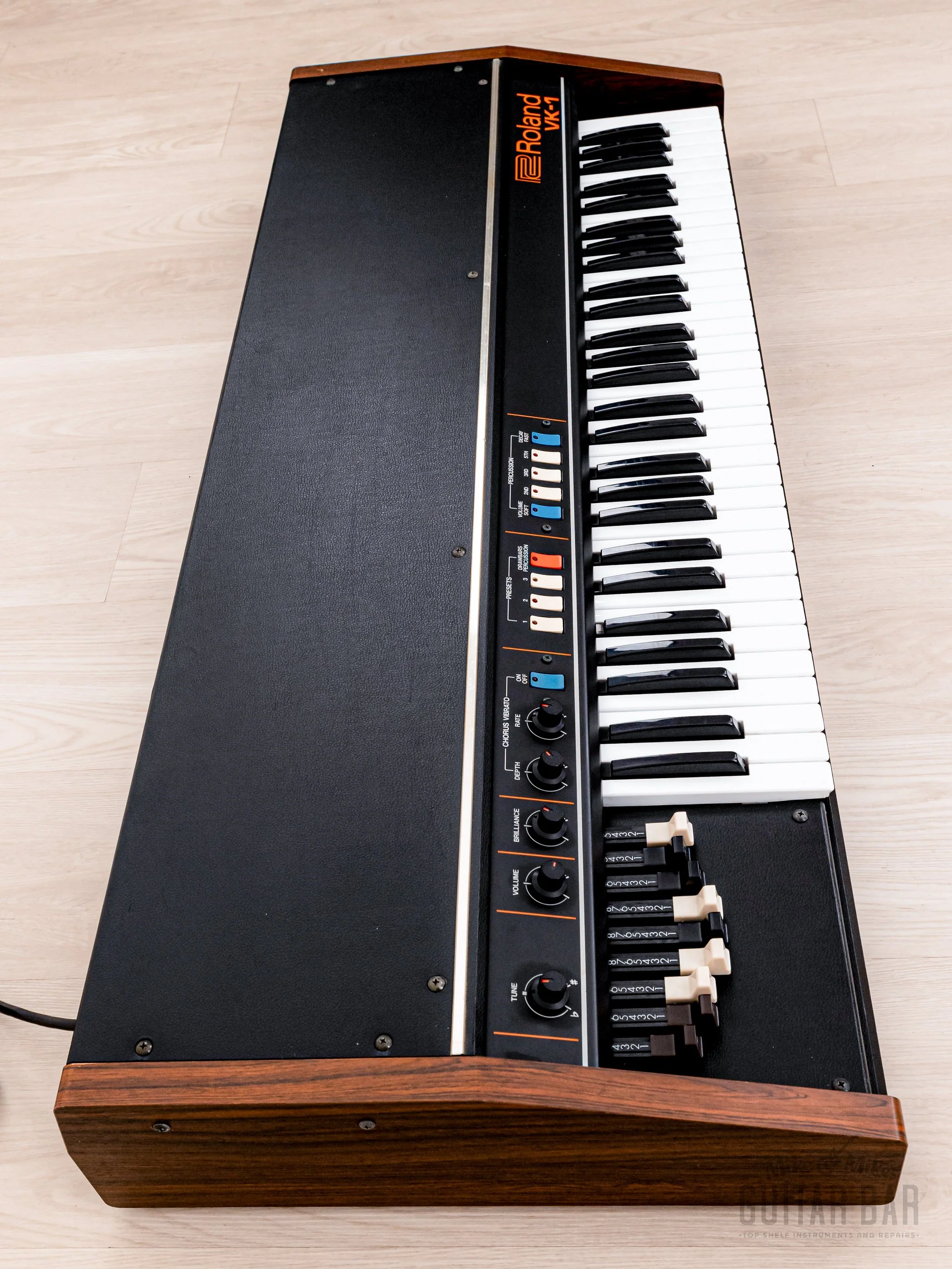 1970s Roland VK-1 Vintage Analog Drawbar Organ, Clean & Serviced w/ Case - Image 7