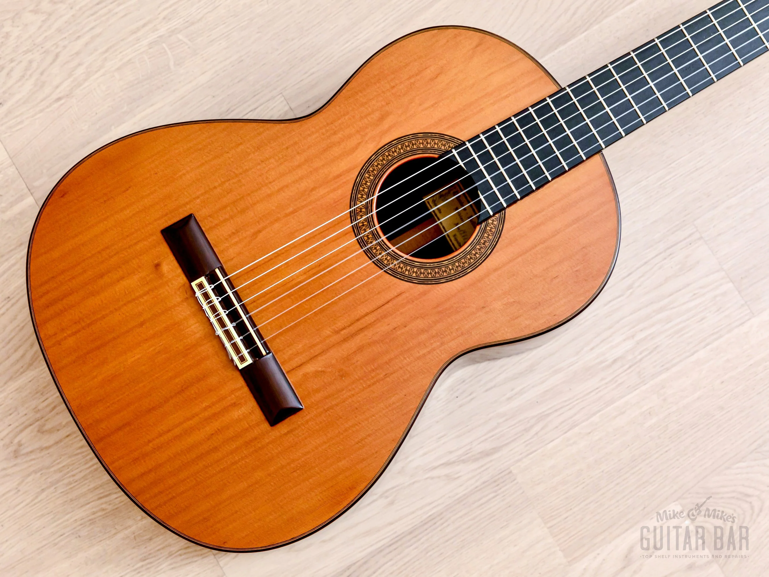 1971 Antonio Marin Montero & Manuel Lopez Bellido Vintage Classical Guitar Nylon String w/ Case
