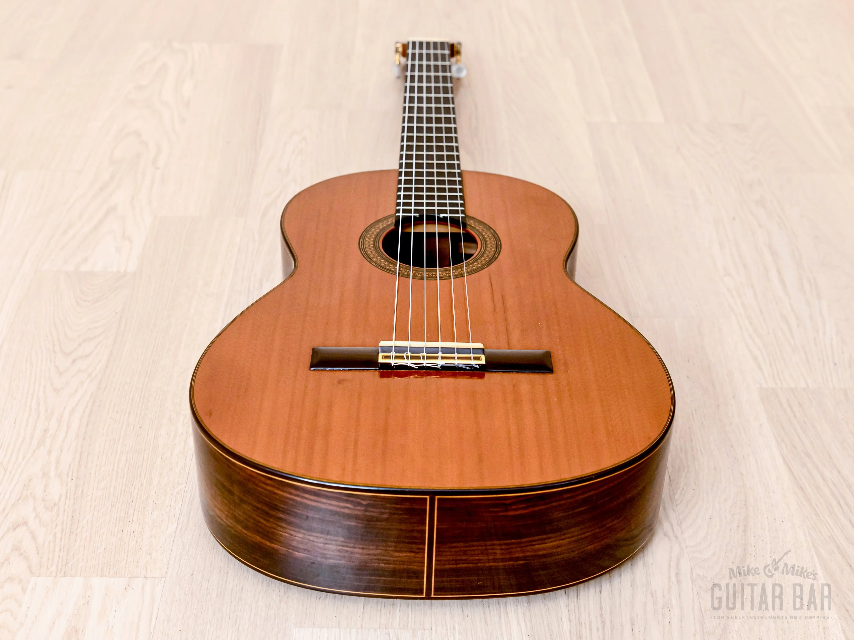 1971 Antonio Marin Montero & Manuel Lopez Bellido Vintage Classical Guitar Nylon String w/ Case - Image 12