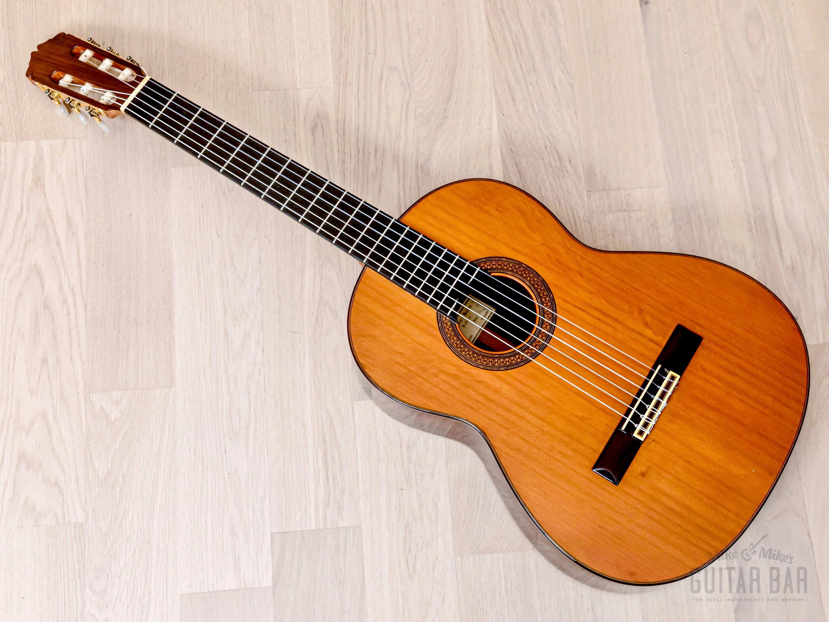 1971 Antonio Marin Montero & Manuel Lopez Bellido Vintage Classical Guitar Nylon String w/ Case - Image 13