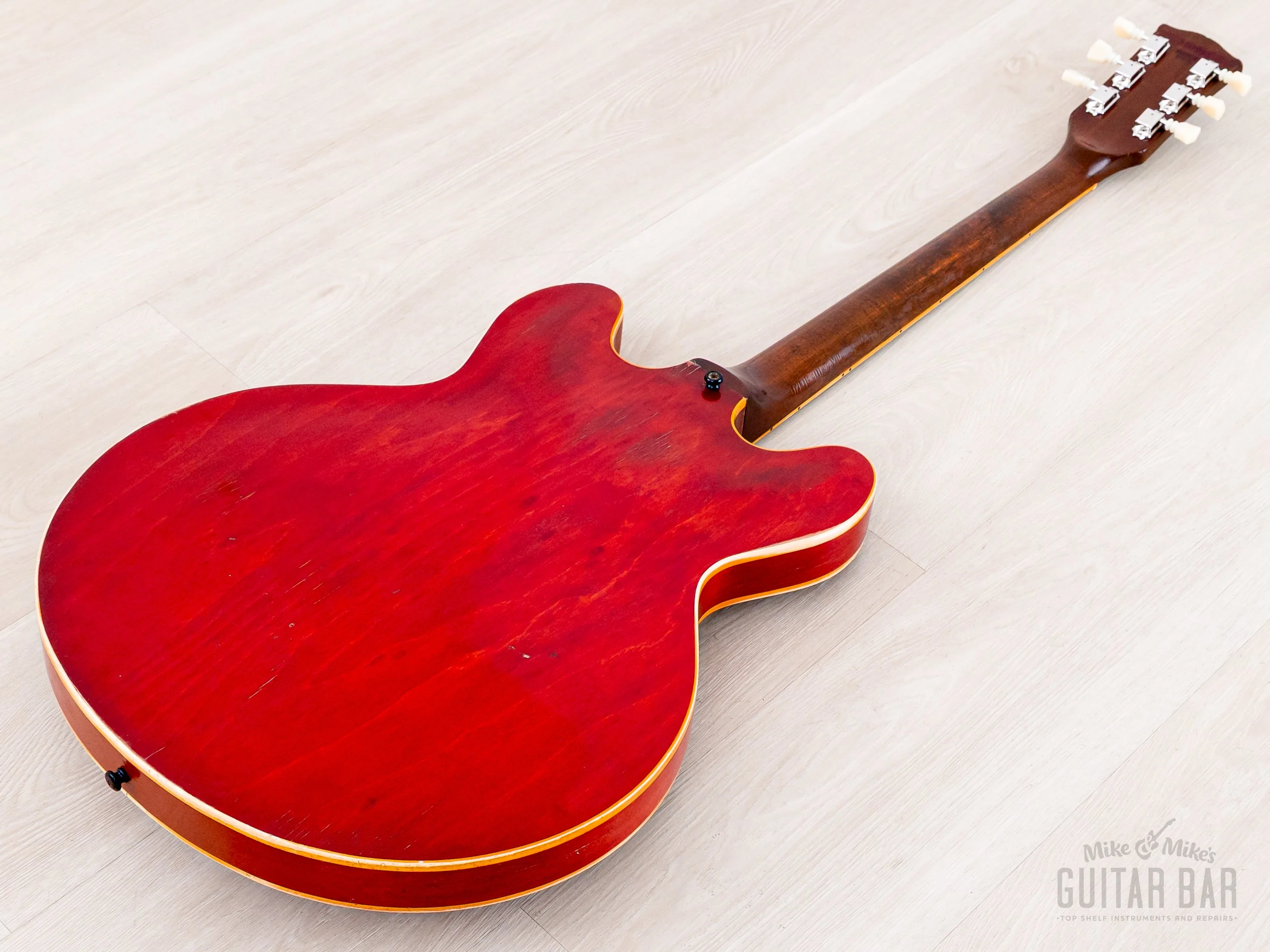 1971 Gibson ES-335 TDC Vintage Semi-Hollow Guitar Cherry w/ T Tops, Case - Image 14