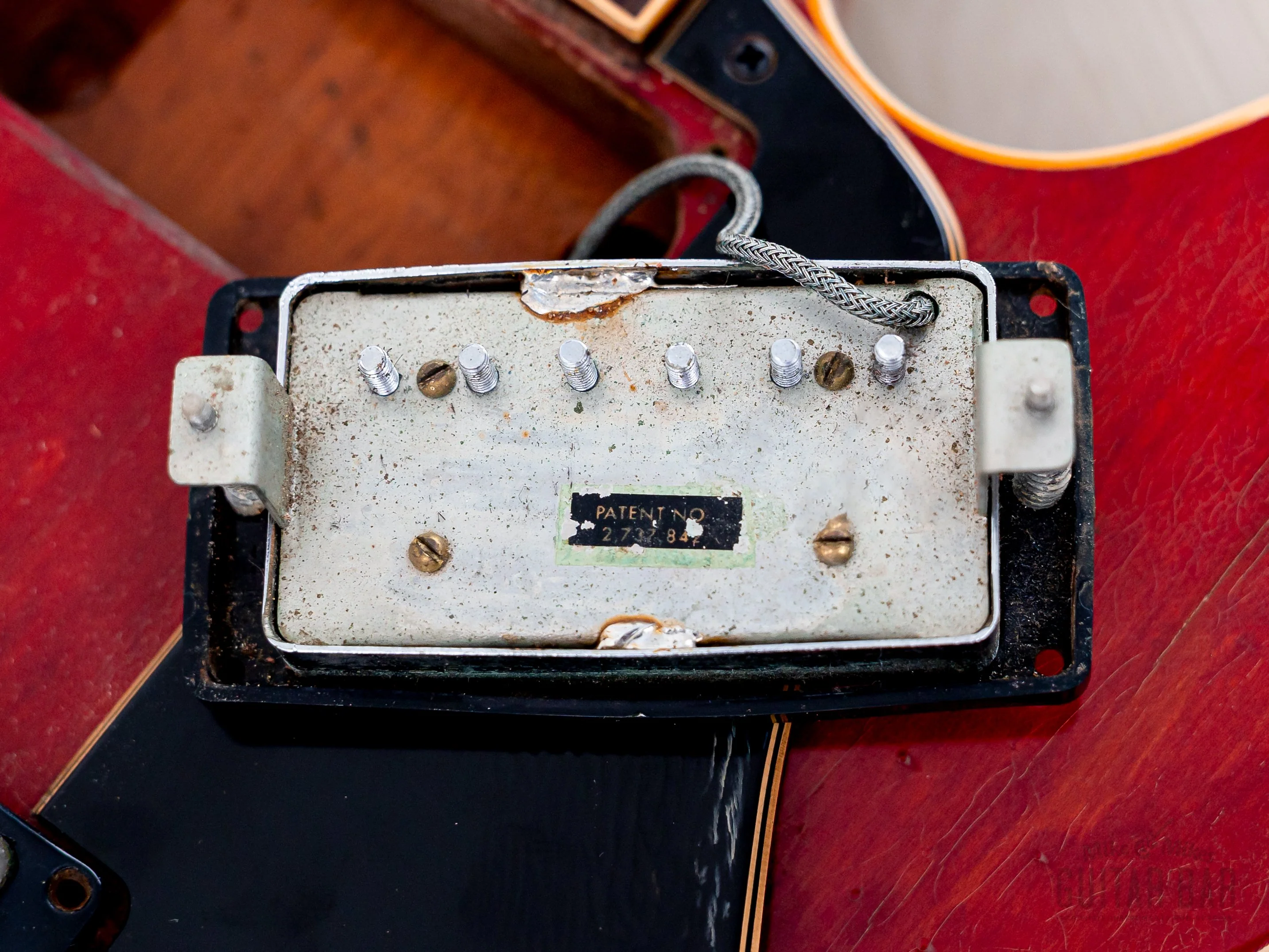 1971 Gibson ES-335 TDC Vintage Semi-Hollow Guitar Cherry w/ T Tops, Case - Image 17