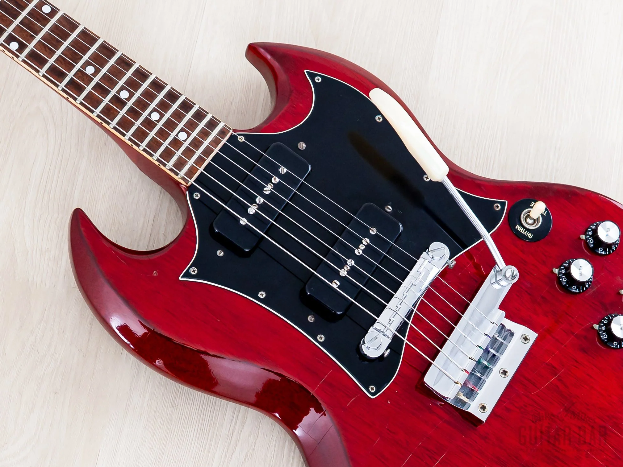 1971 Gibson SG Special Vintage Guitar Cherry w/ P-90s, Case - Image 7