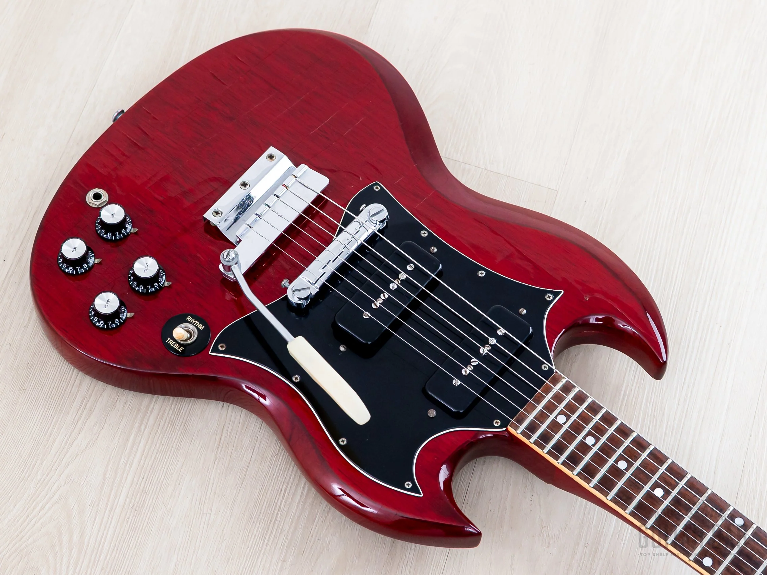 1971 Gibson SG Special Vintage Guitar Cherry w/ P-90s, Case - Image 9