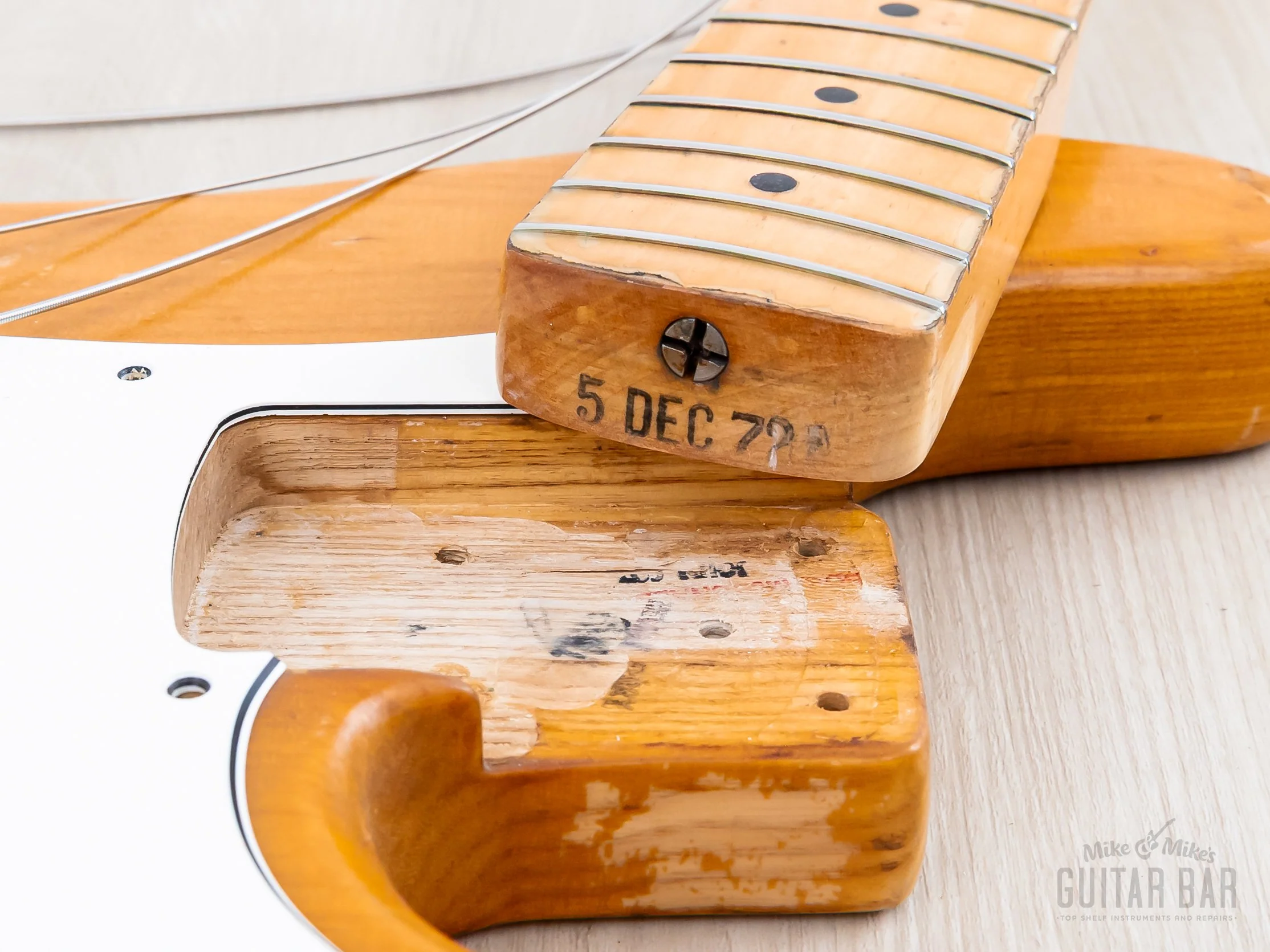 1972 Fender Precision Bass Natural Ash Vintage Bass w/ 1 1/2" Nut Width, Case - Image 17