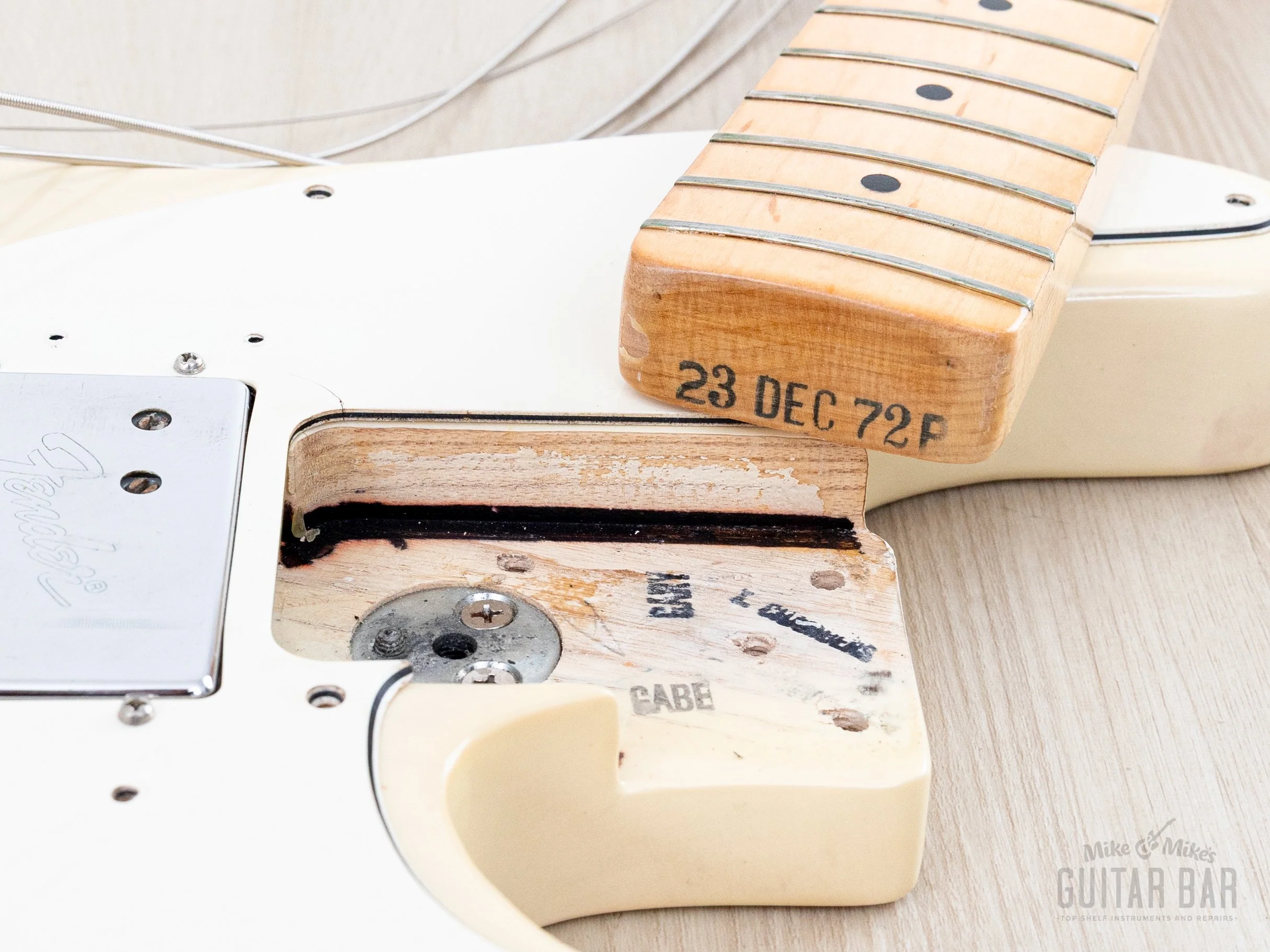 1972 Fender Telecaster Bass Blonde, Lightweight w/ Wide Range Humbucker, Case - Image 17