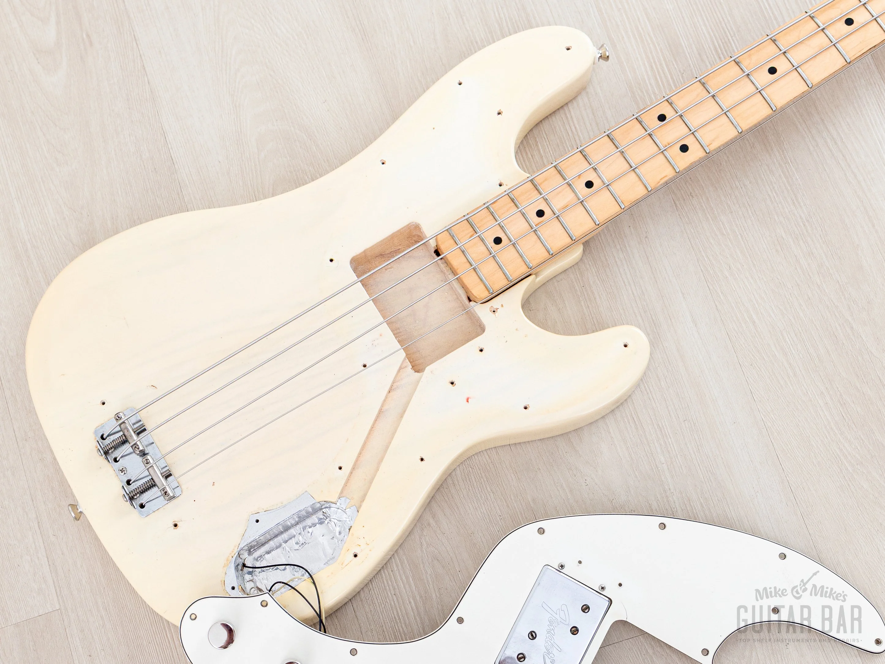 1972 Fender Telecaster Bass Blonde, Lightweight w/ Wide Range Humbucker, Case - Image 23