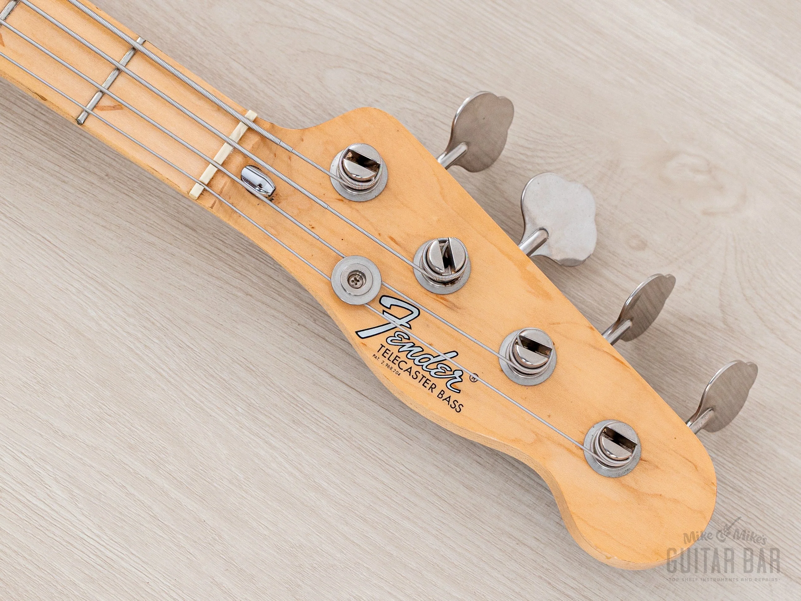 1972 Fender Telecaster Bass Blonde, Lightweight w/ Wide Range Humbucker, Case - Image 4